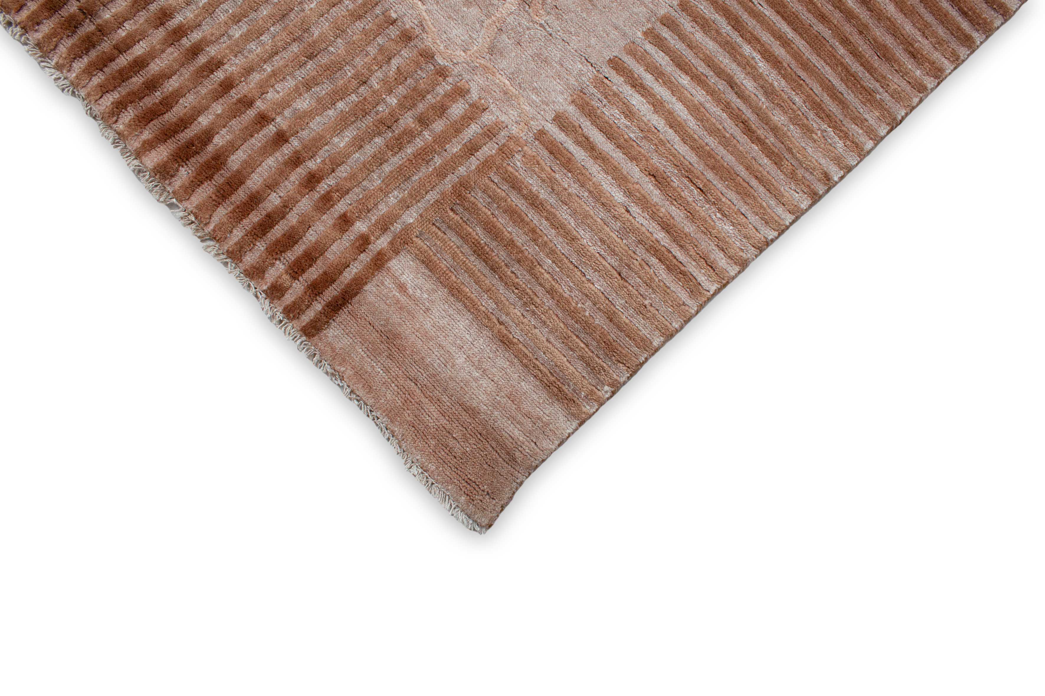 Moderner Mood Teppich in bordeau und 309 cm x 248 cm groß