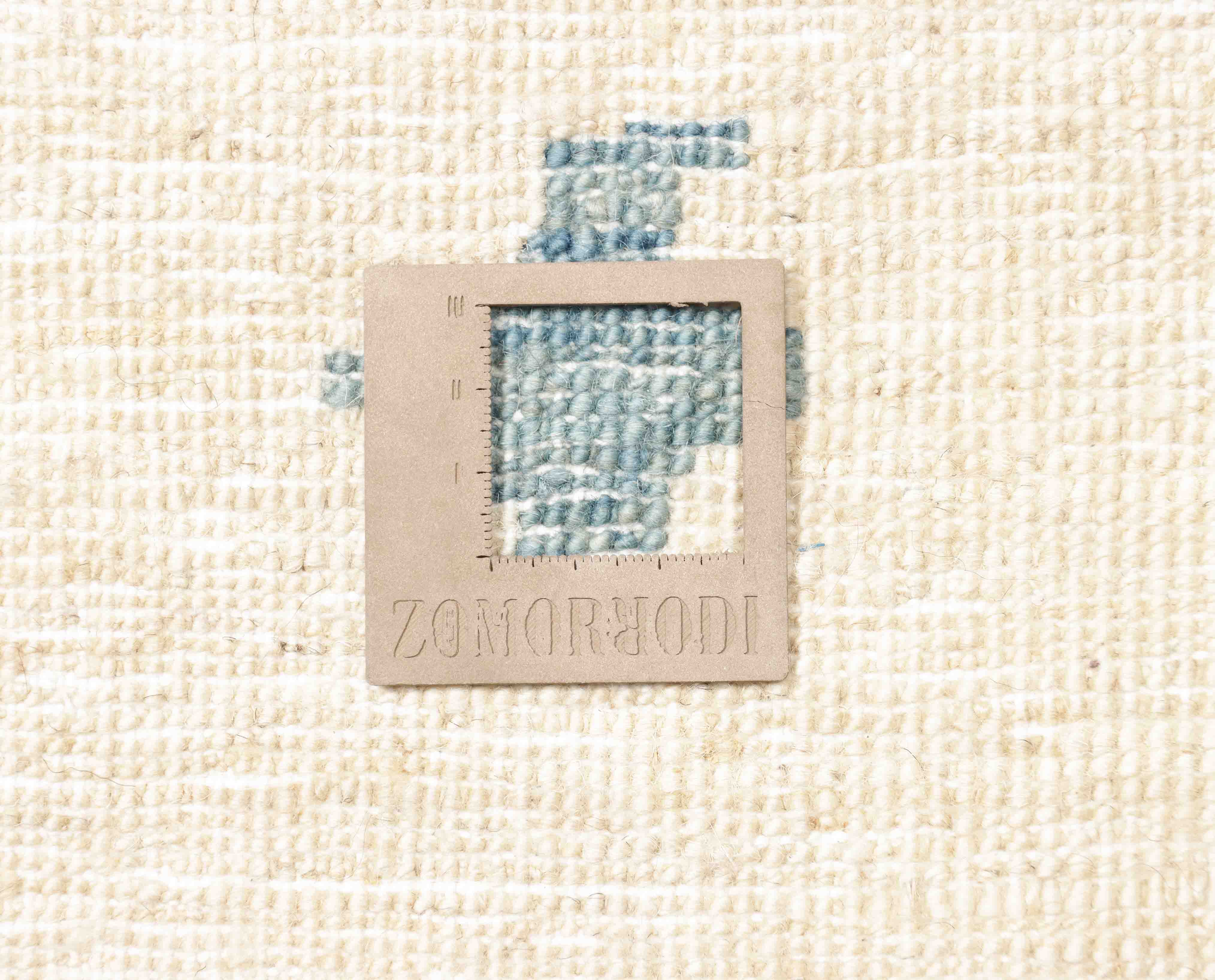 Beni Berber Teppich in Cremeweiß und 292 cm x 228 cm groß