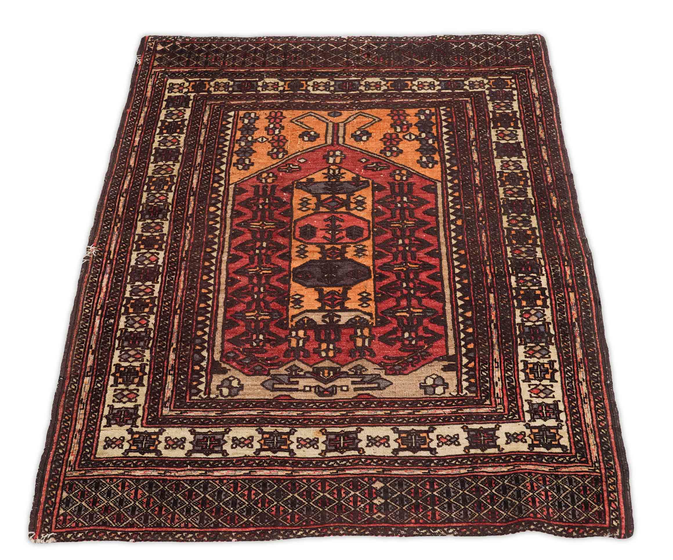 Bild vom Afghan aus reiner Seide Teppich - 5