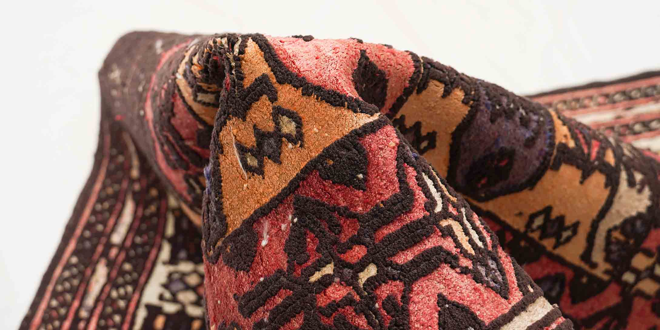 Bild vom Afghan aus reiner Seide Teppich - 3