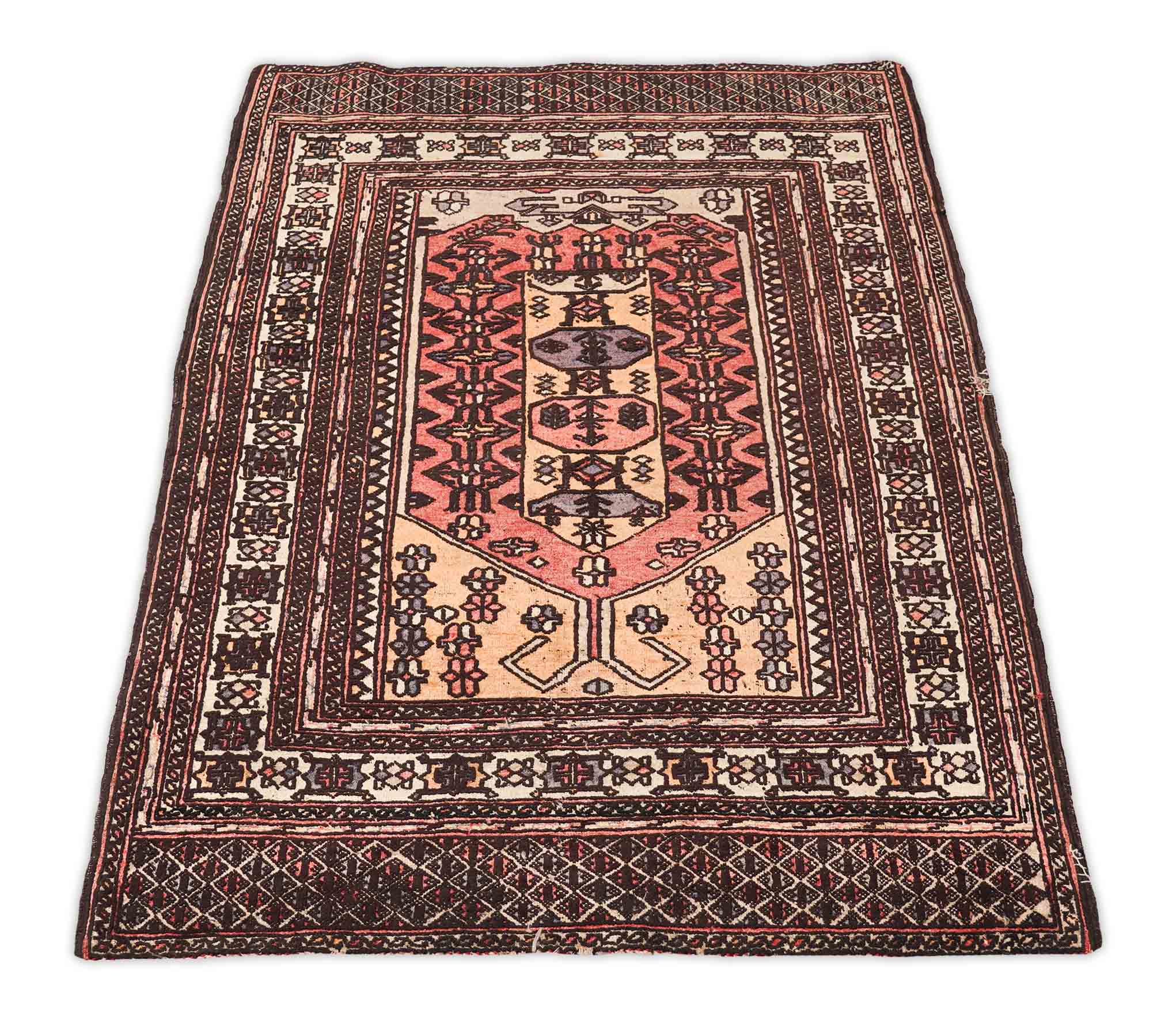 Bild vom Afghan aus reiner Seide Teppich - 6