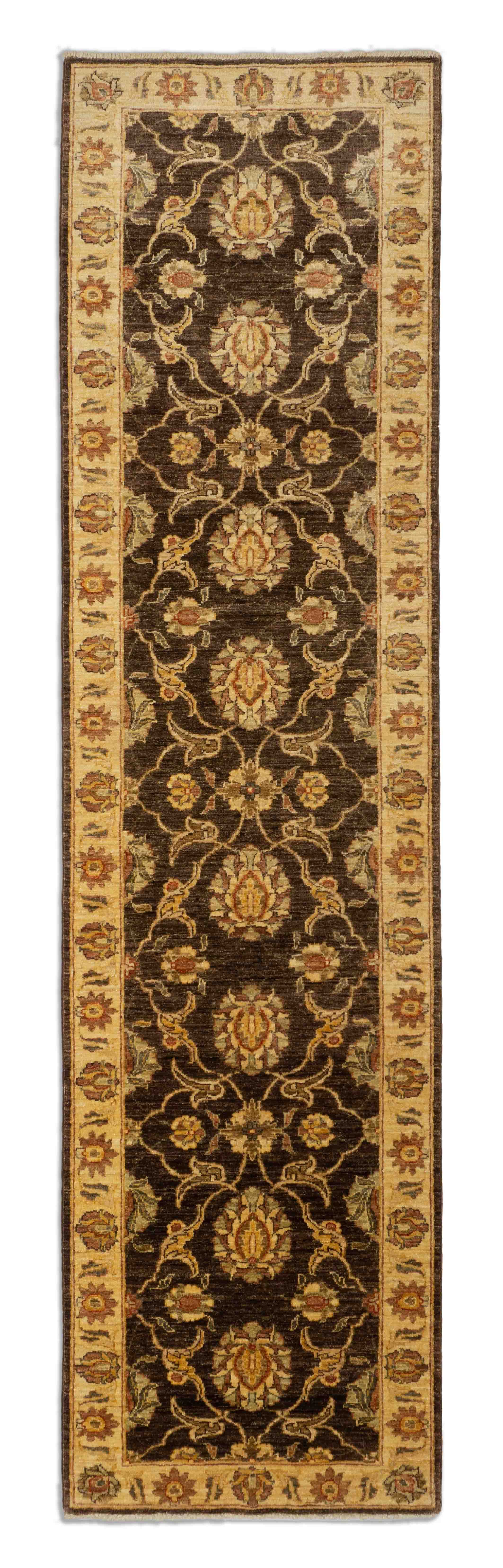 Eine Fotoaufnahme eines Farahan Teppichs.