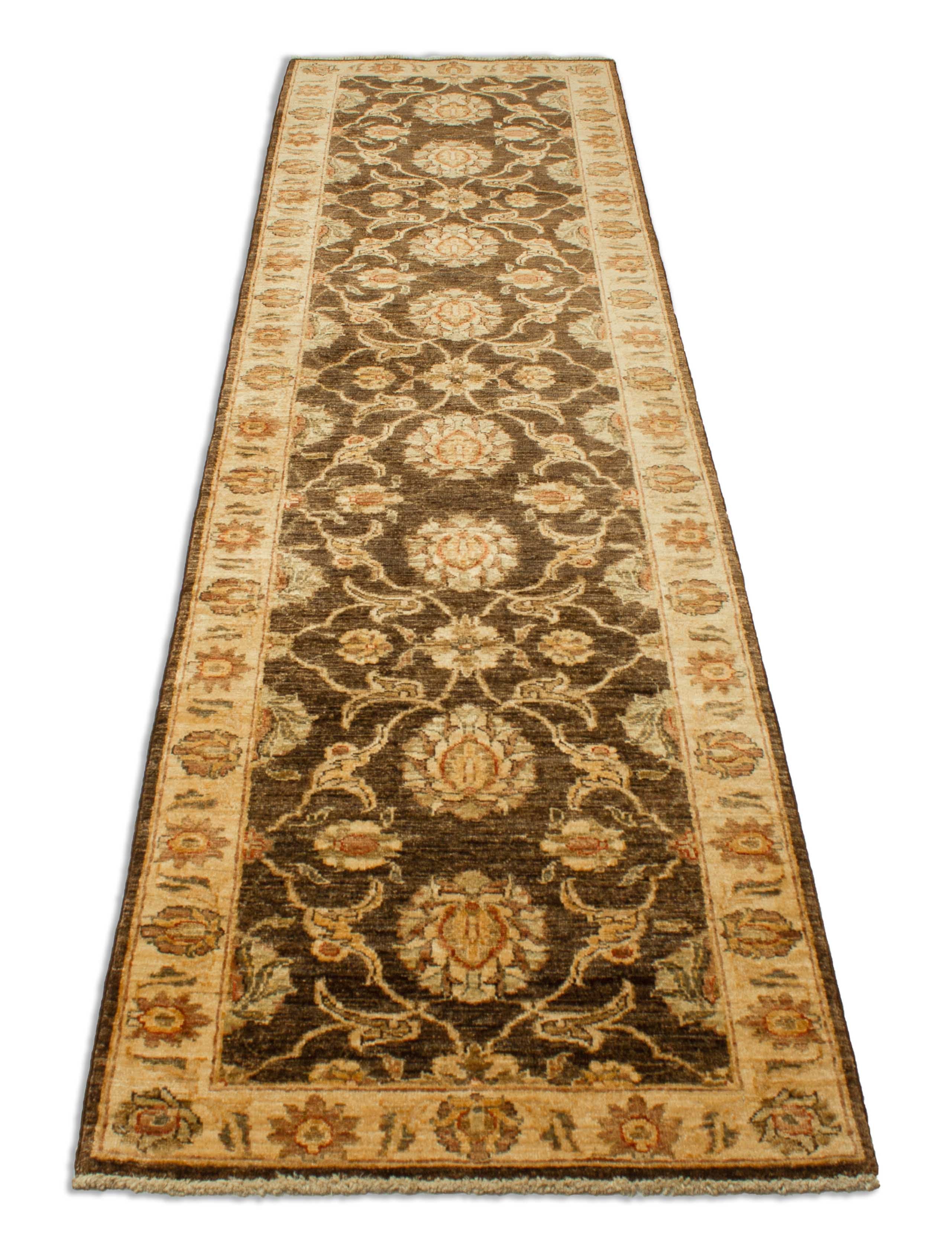 Eine Fotoaufnahme eines Farahan Teppichs.