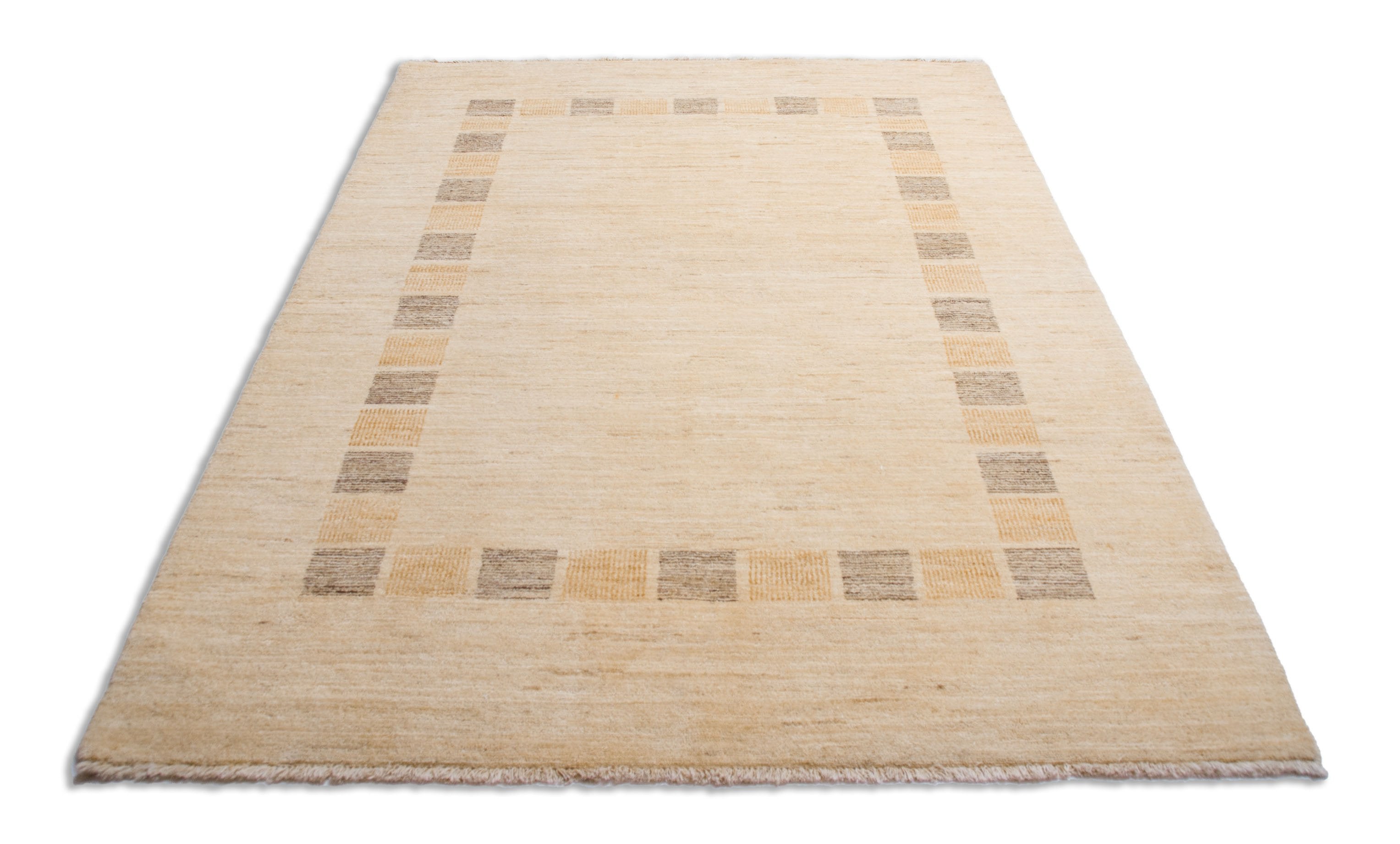 Eine Fotoaufnahme eines Lori Teppichs.