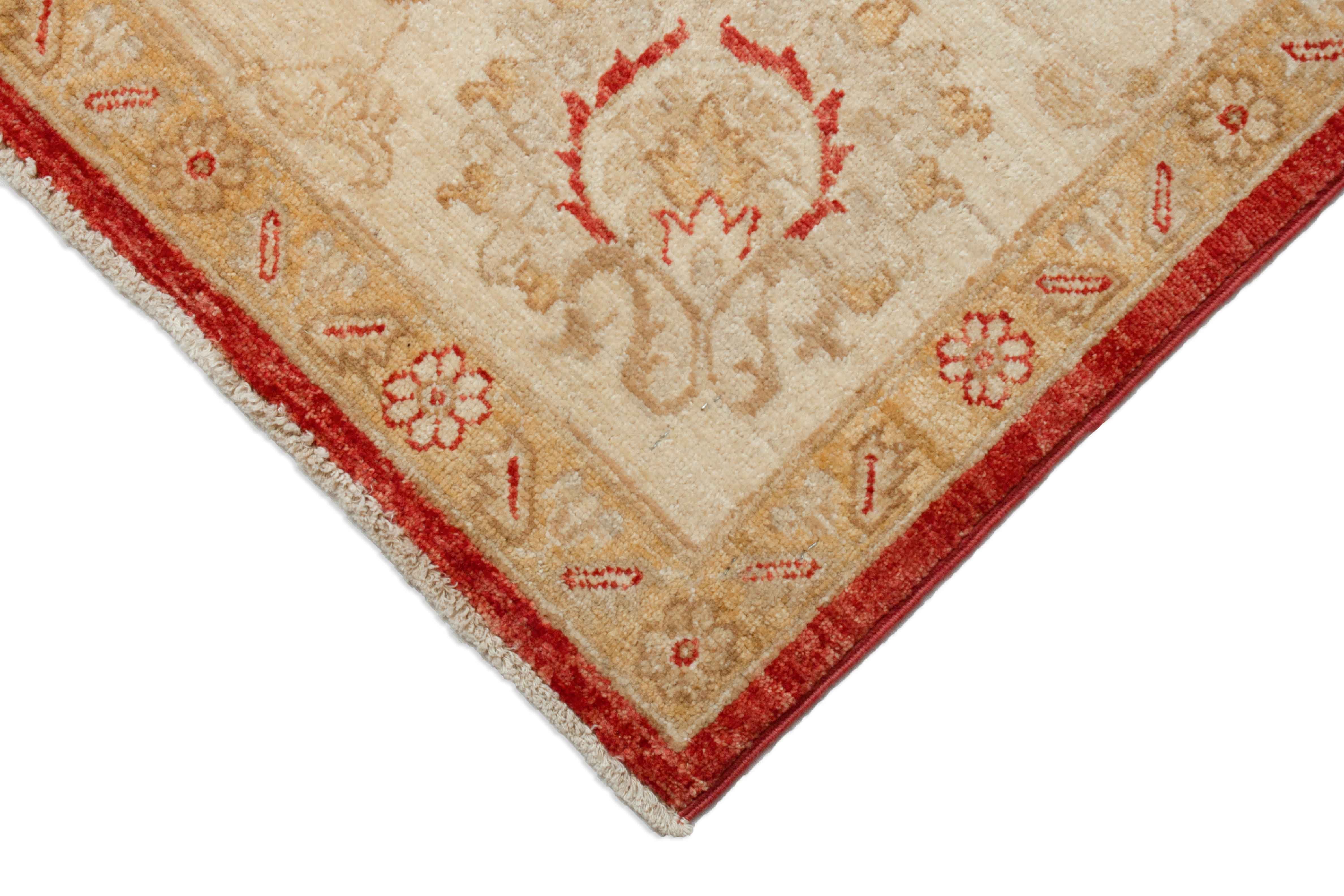 Eine Fotoaufnahme eines Ziegler Teppichs.