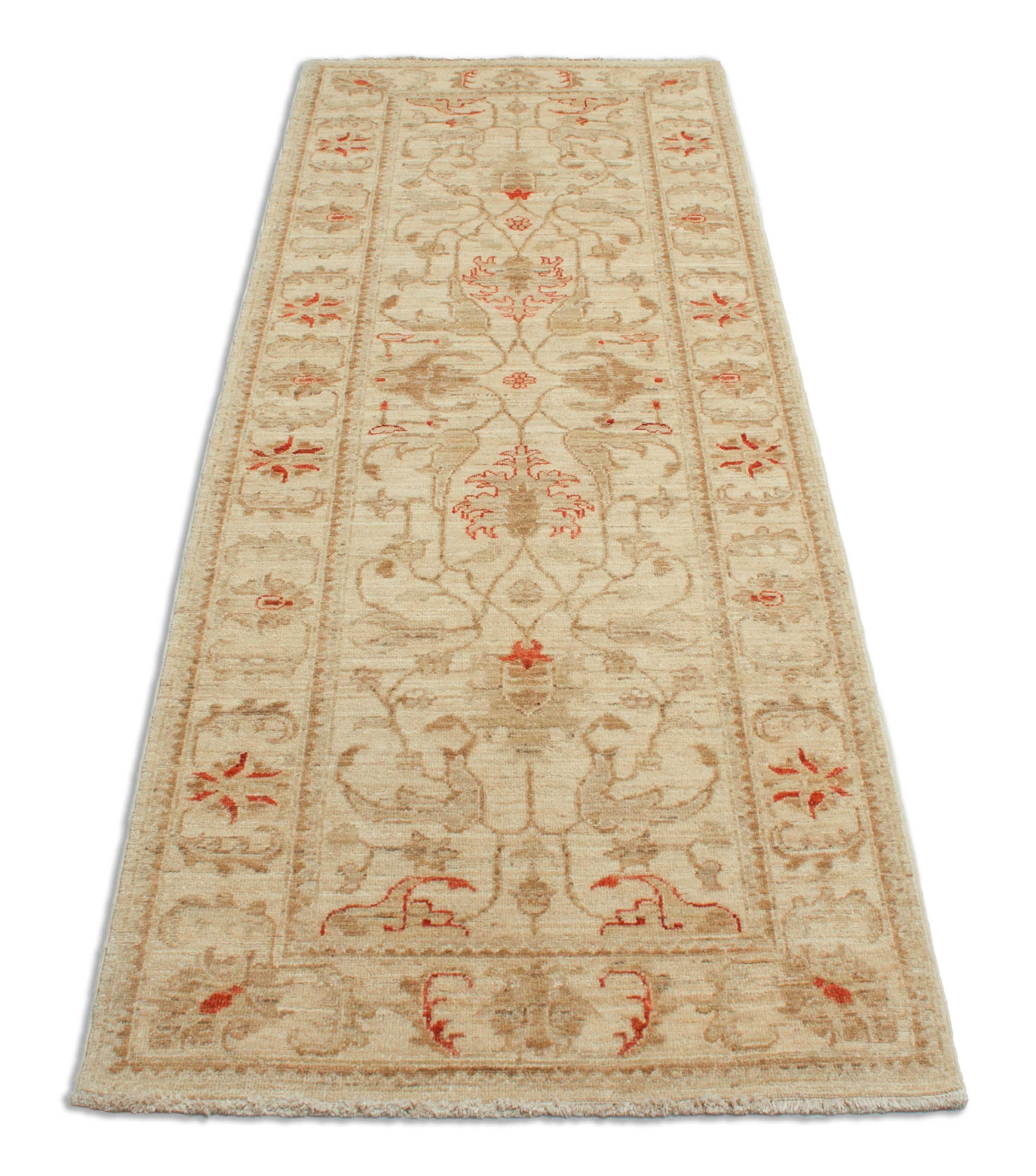 Eine Fotoaufnahme eines Farahan Teppichs.