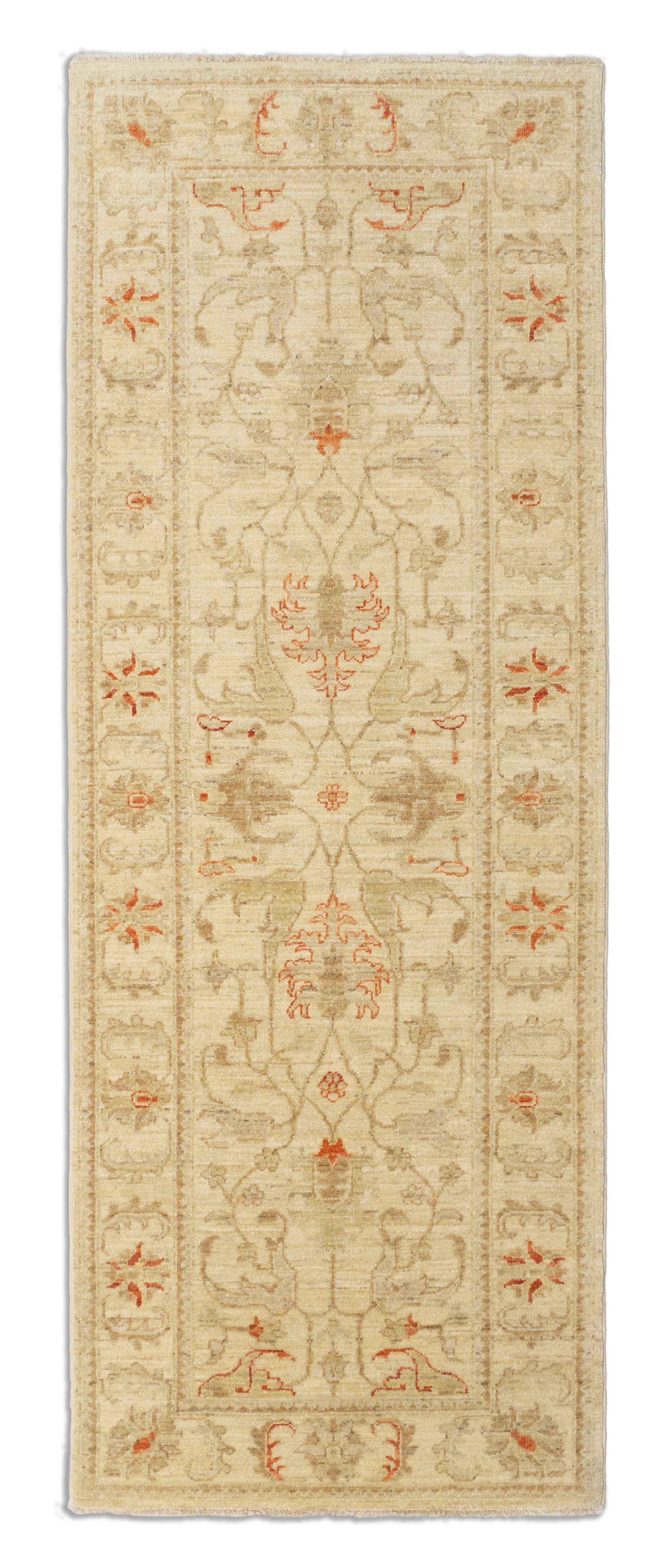 Eine Fotoaufnahme eines Farahan Teppichs.