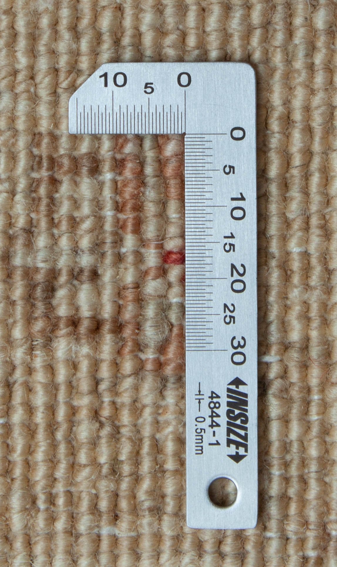 Eine Fotoaufnahme eines Farahan Teppichs.