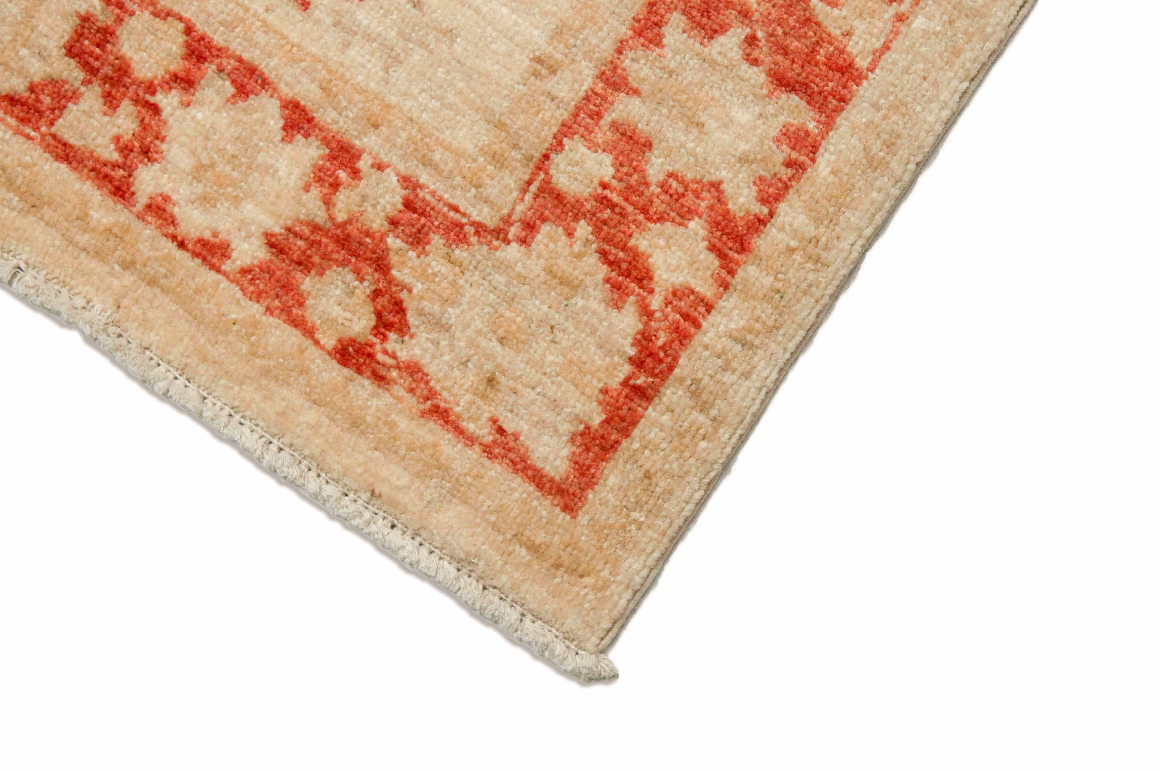 Eine Fotoaufnahme eines Farahan Teppichs.