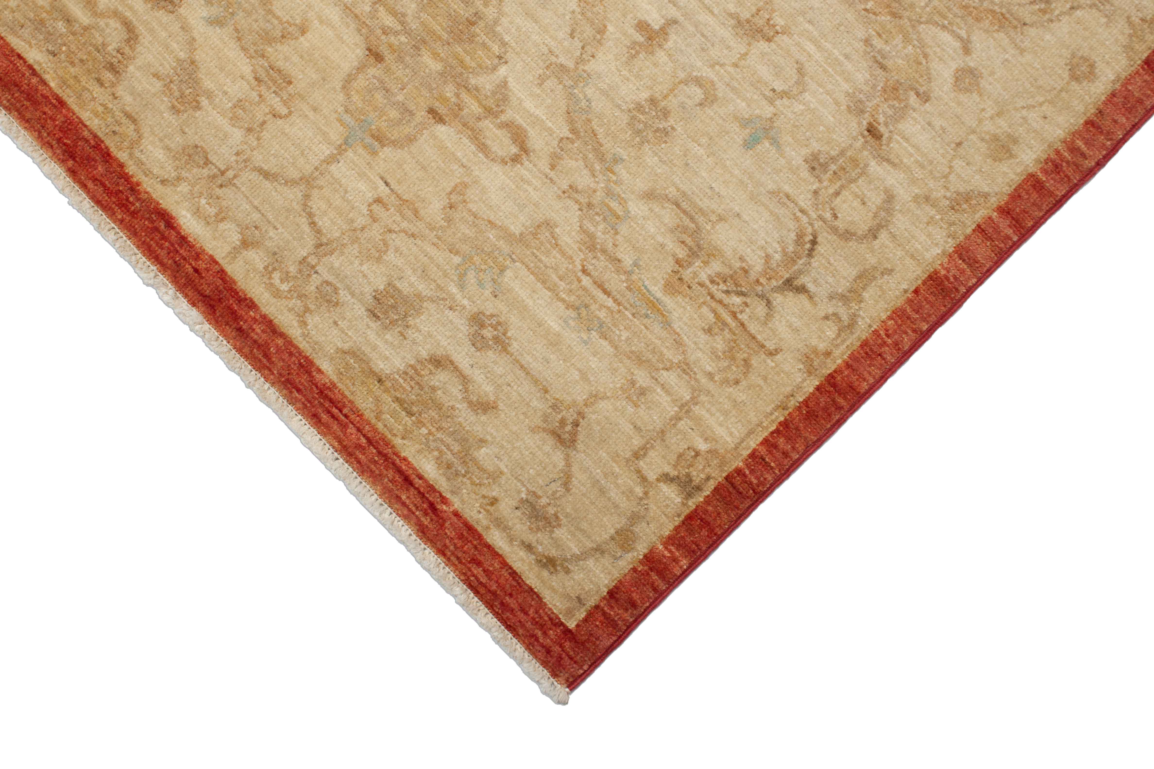 Eine Fotoaufnahme eines Farahan Teppichs.