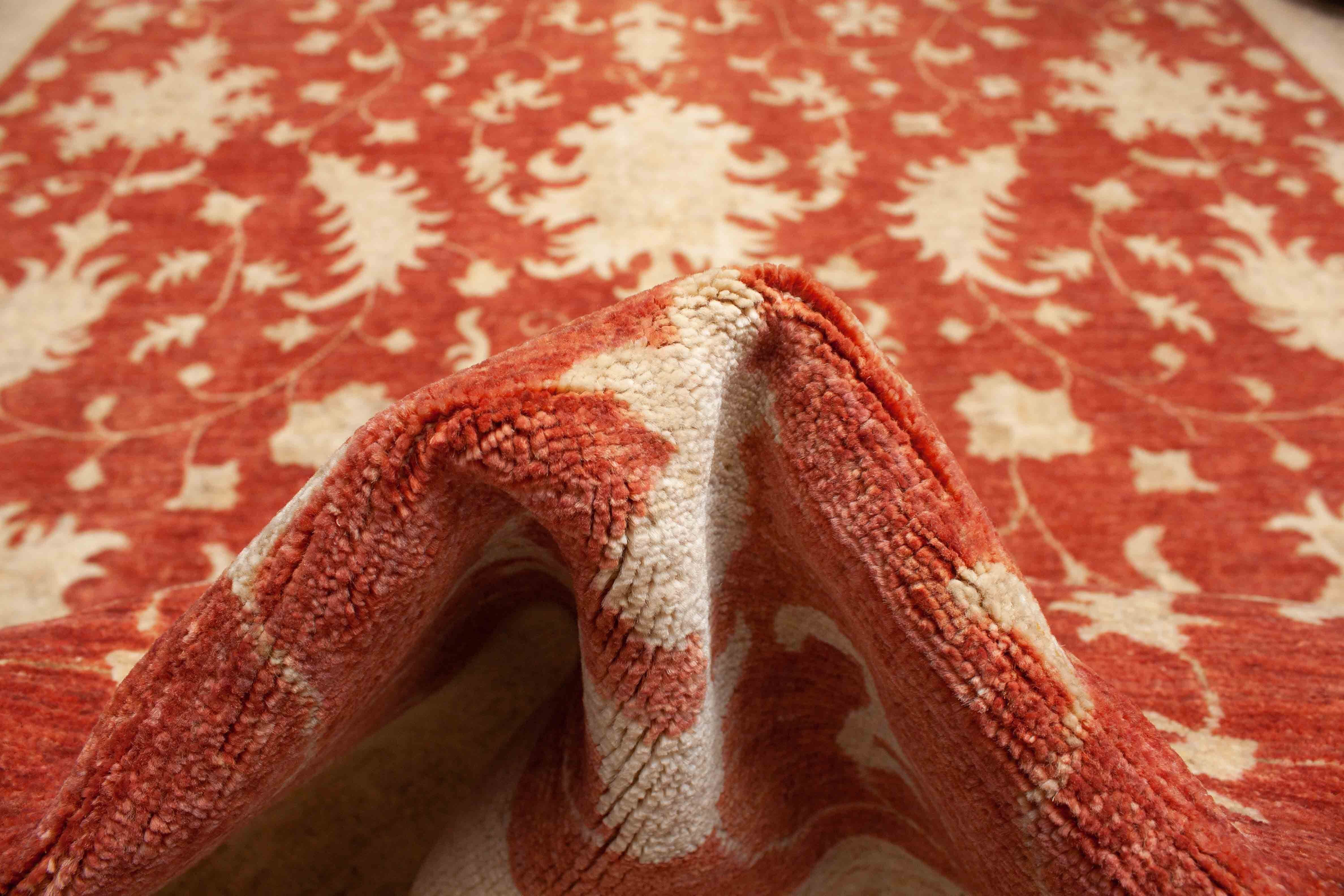 Eine Fotoaufnahme eines Farahan Teppichs.