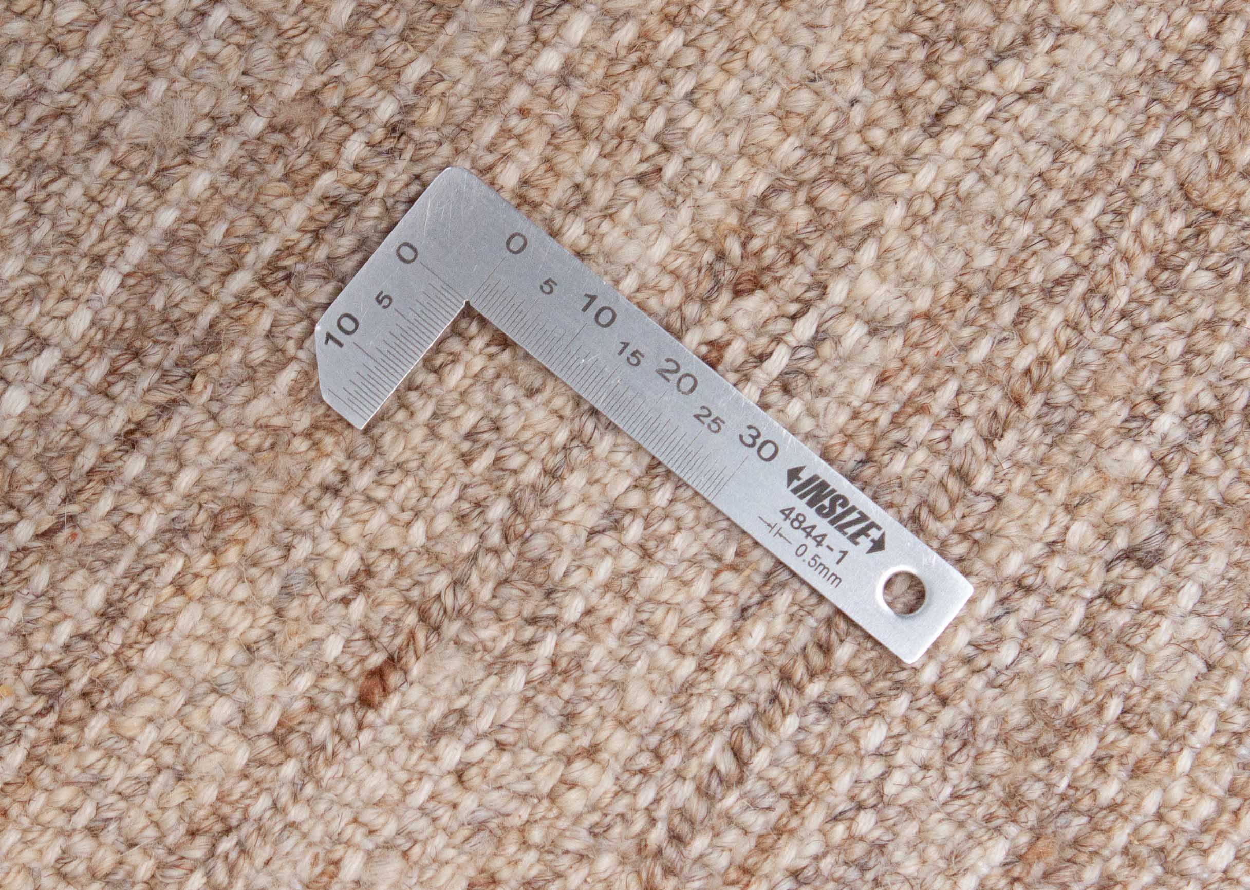 Eine Fotoaufnahme eines Lori Teppichs.