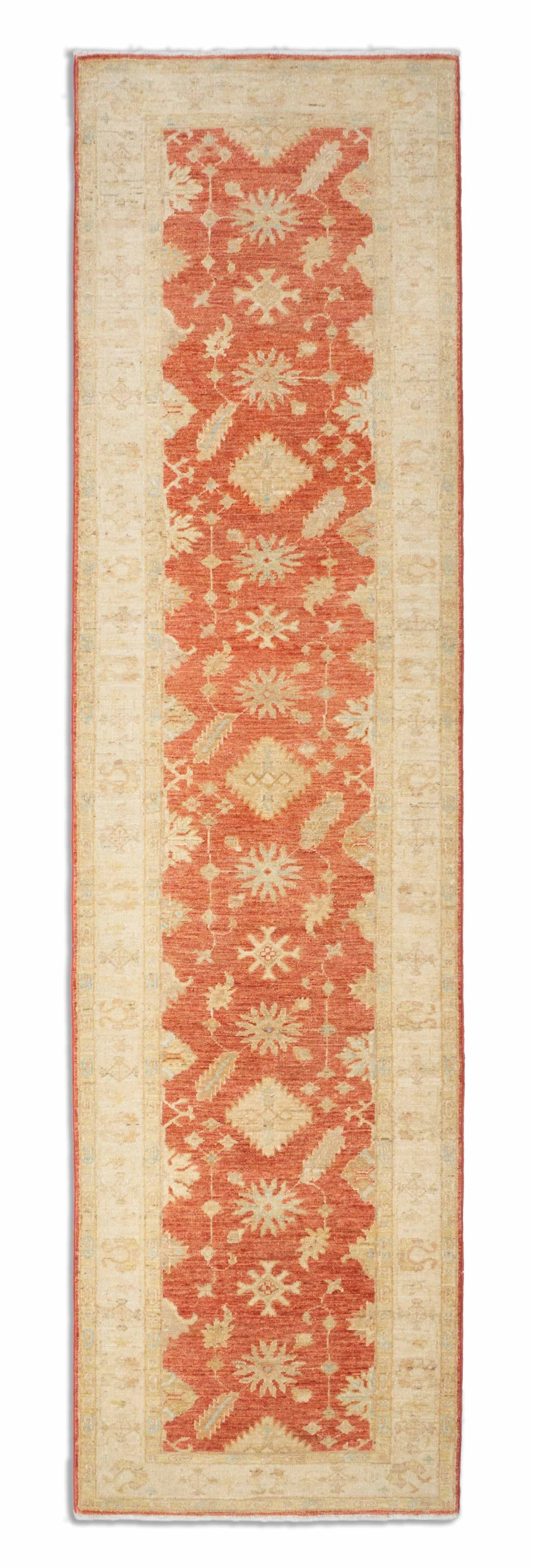 Eine Fotoaufnahme eines Farahan Teppichs.