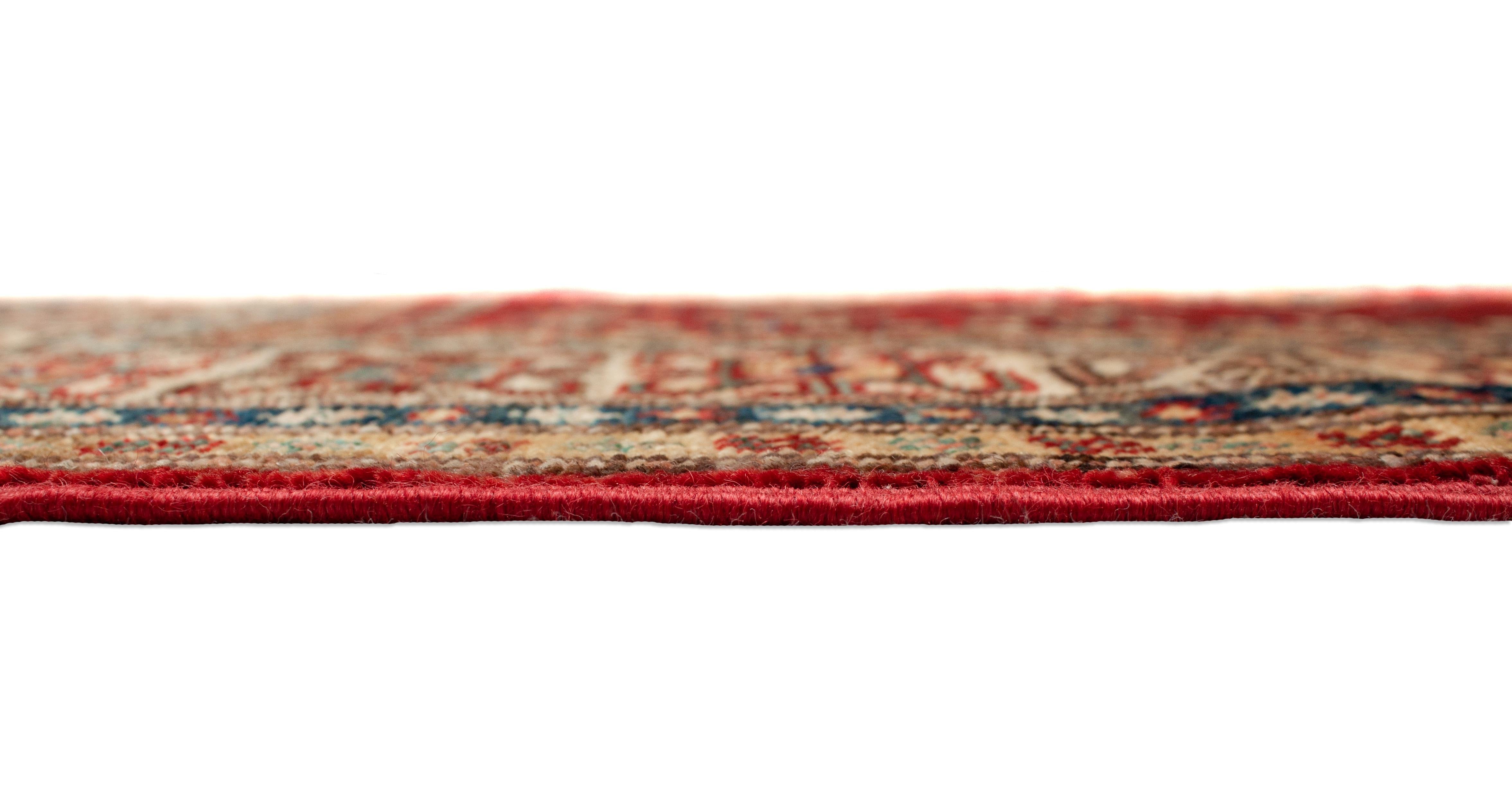 Eine Fotoaufnahme eines Kazak Teppichs.