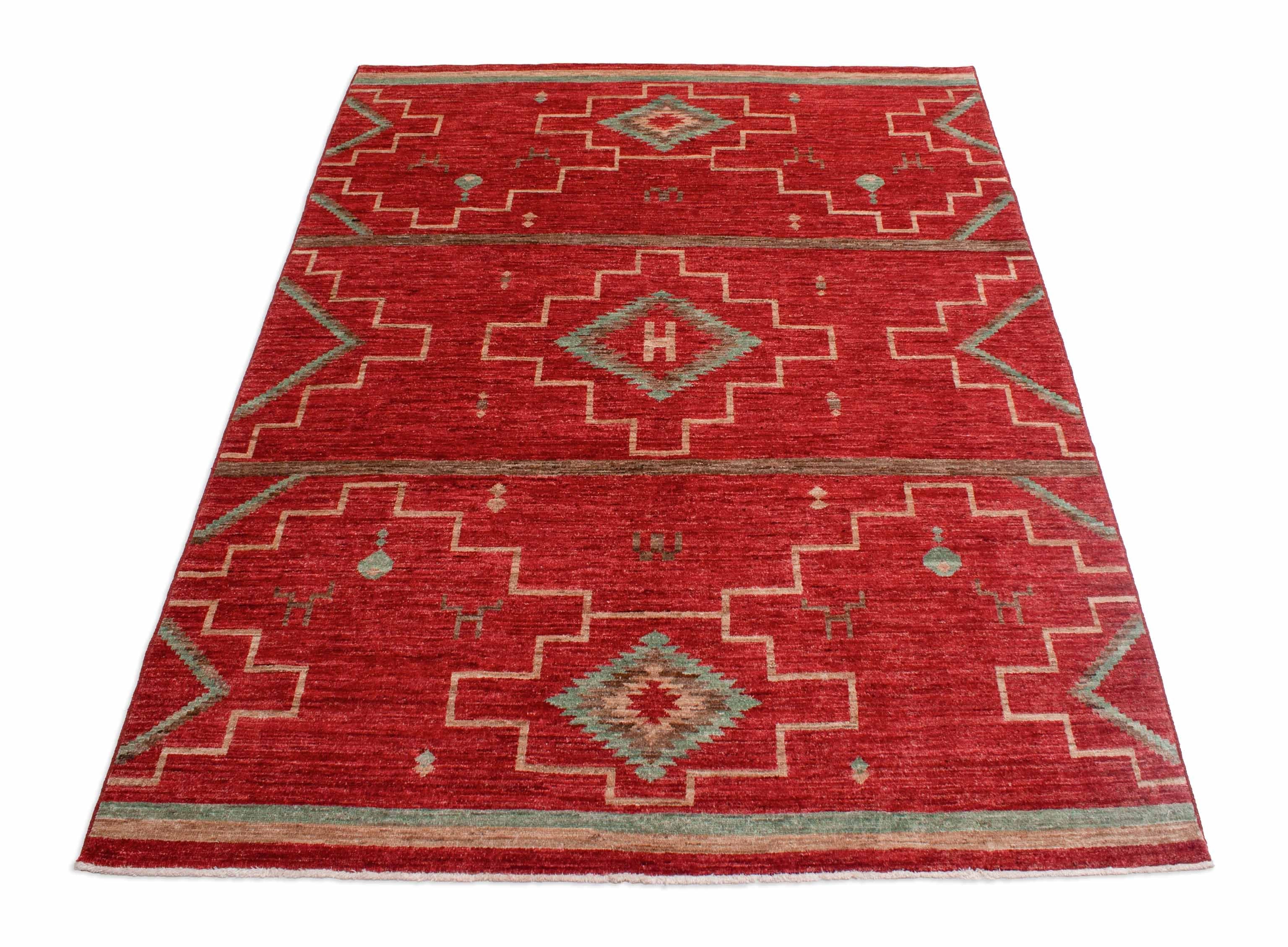 Eine Fotoaufnahme eines Ziegler Teppichs.