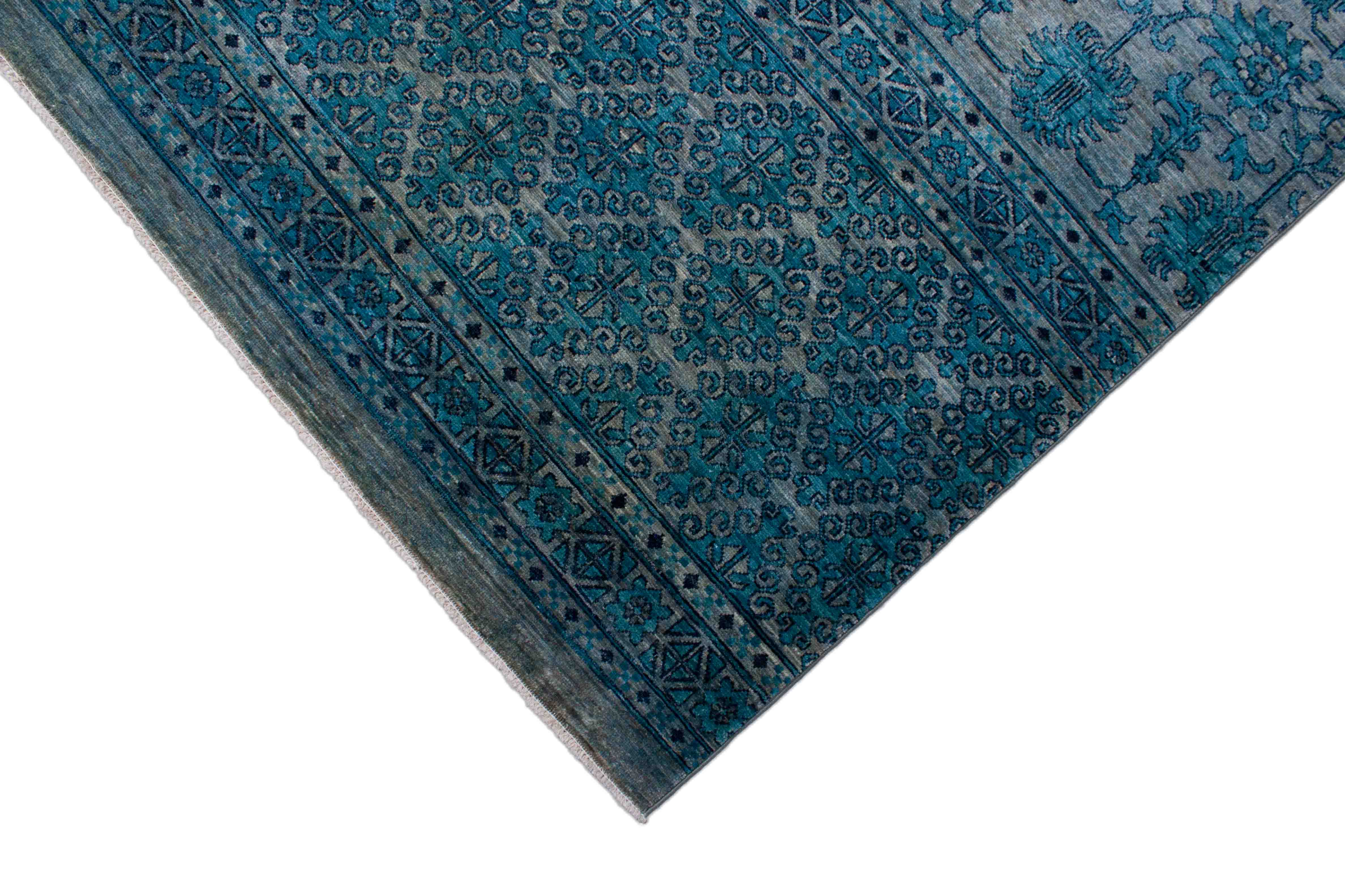 Eine Fotoaufnahme eines Oxiana Teppichs.