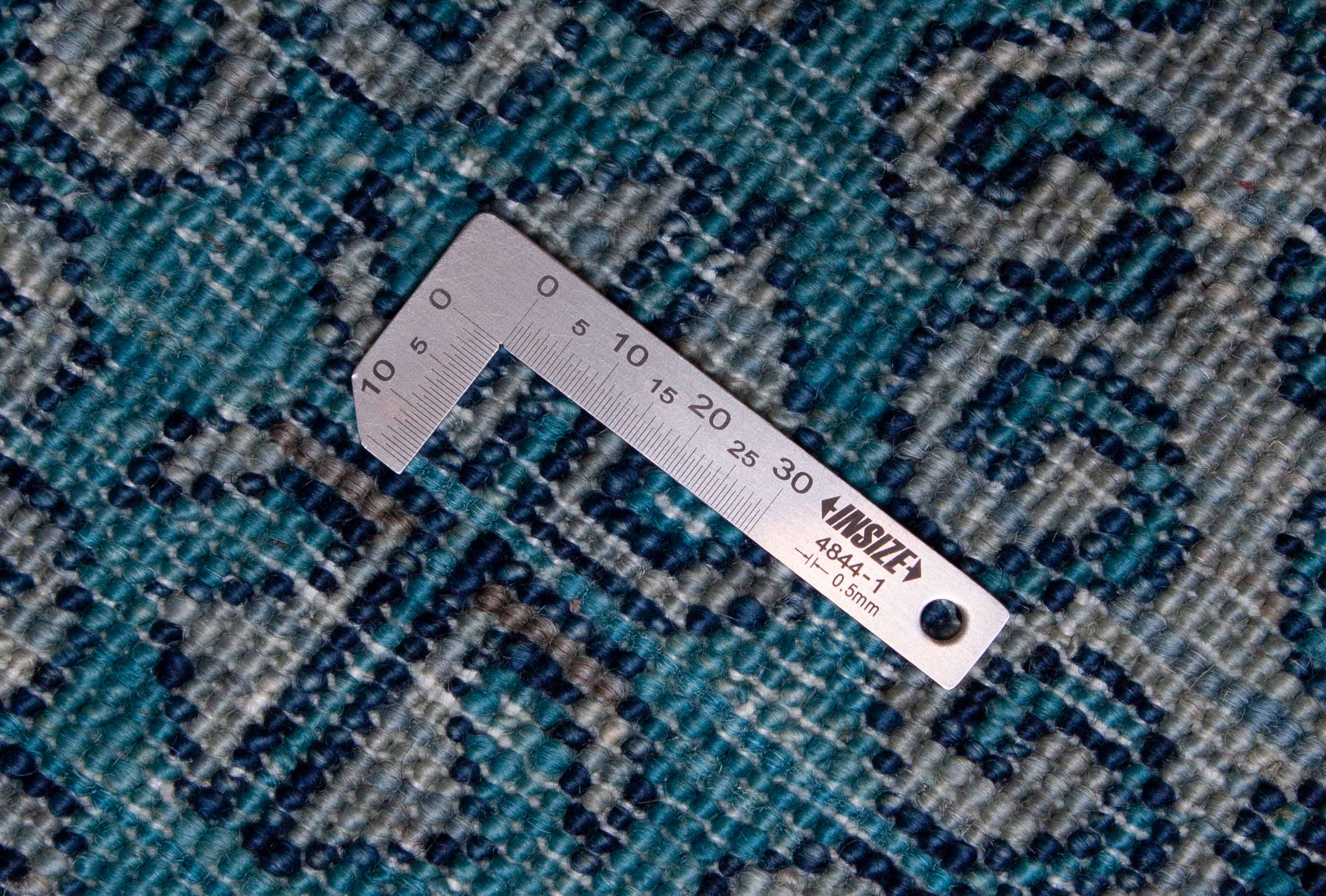 Eine Fotoaufnahme eines Oxiana Teppichs.