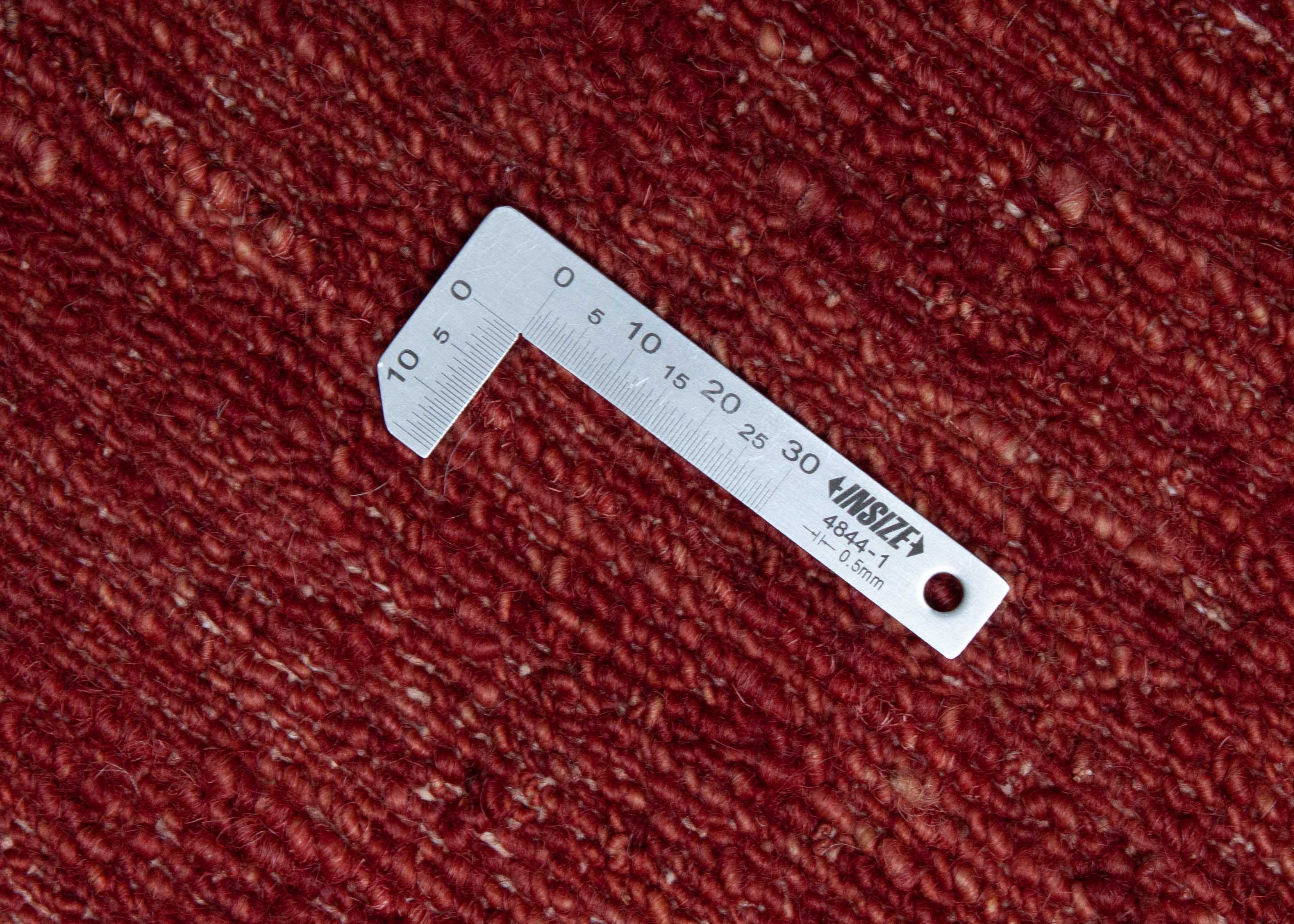 Eine Fotoaufnahme eines Lori Teppichs.