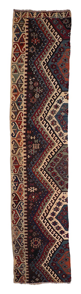 Alter Kelim | 367 cm x 76 cm | Nr. 4574