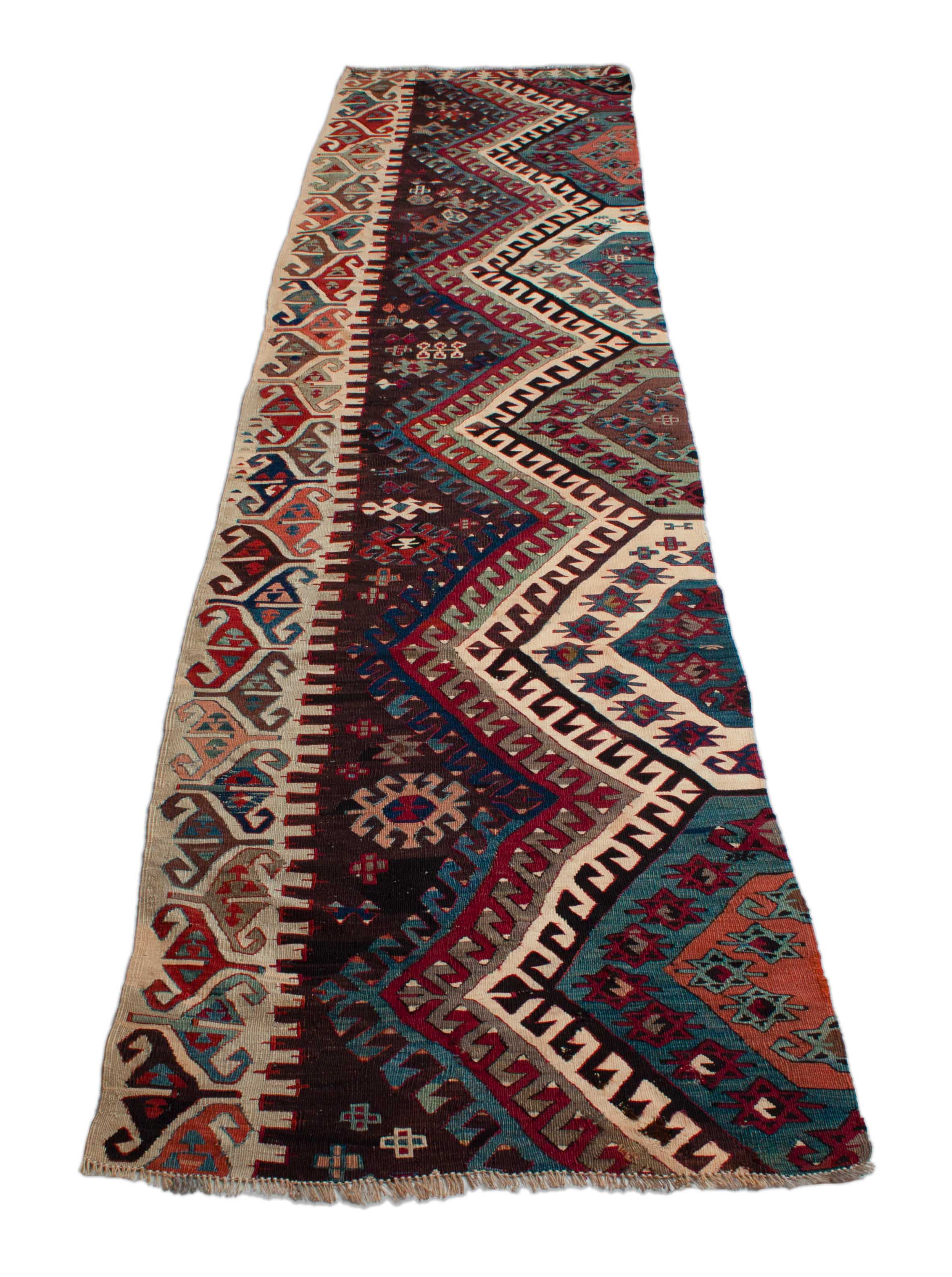 Alter Kelim | 367 cm x 76 cm | Nr. 4574