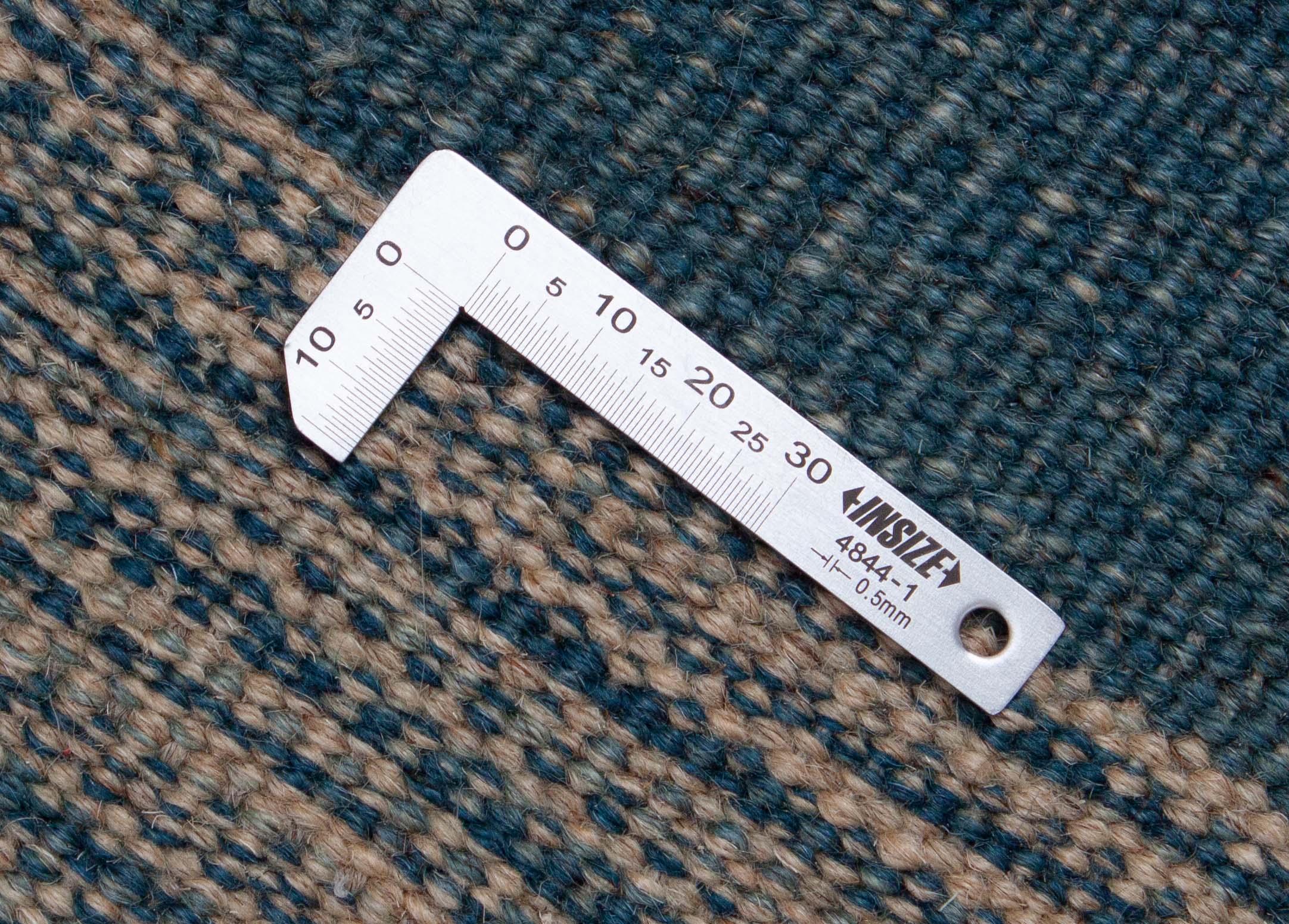 Eine Fotoaufnahme eines Kelim Teppichs.