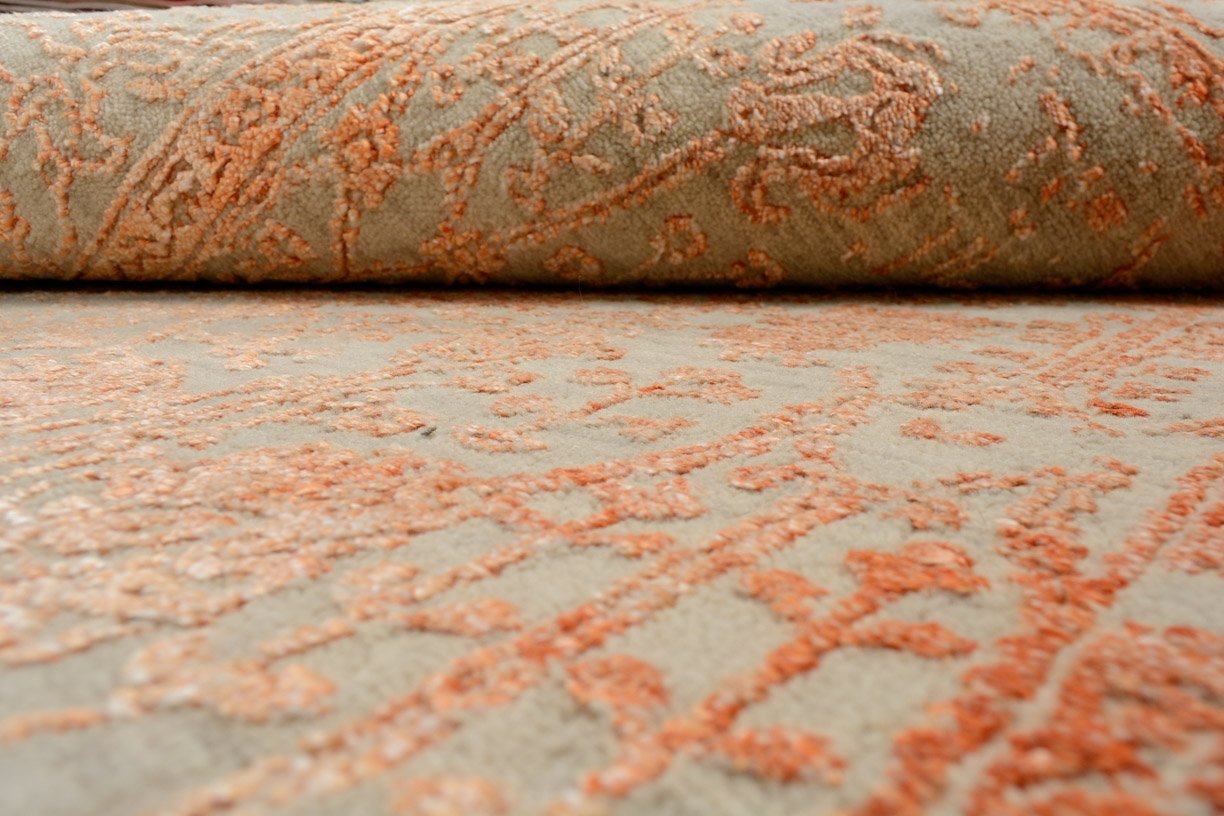 Eine Fotoaufnahme eines New Teheran Teppichs.