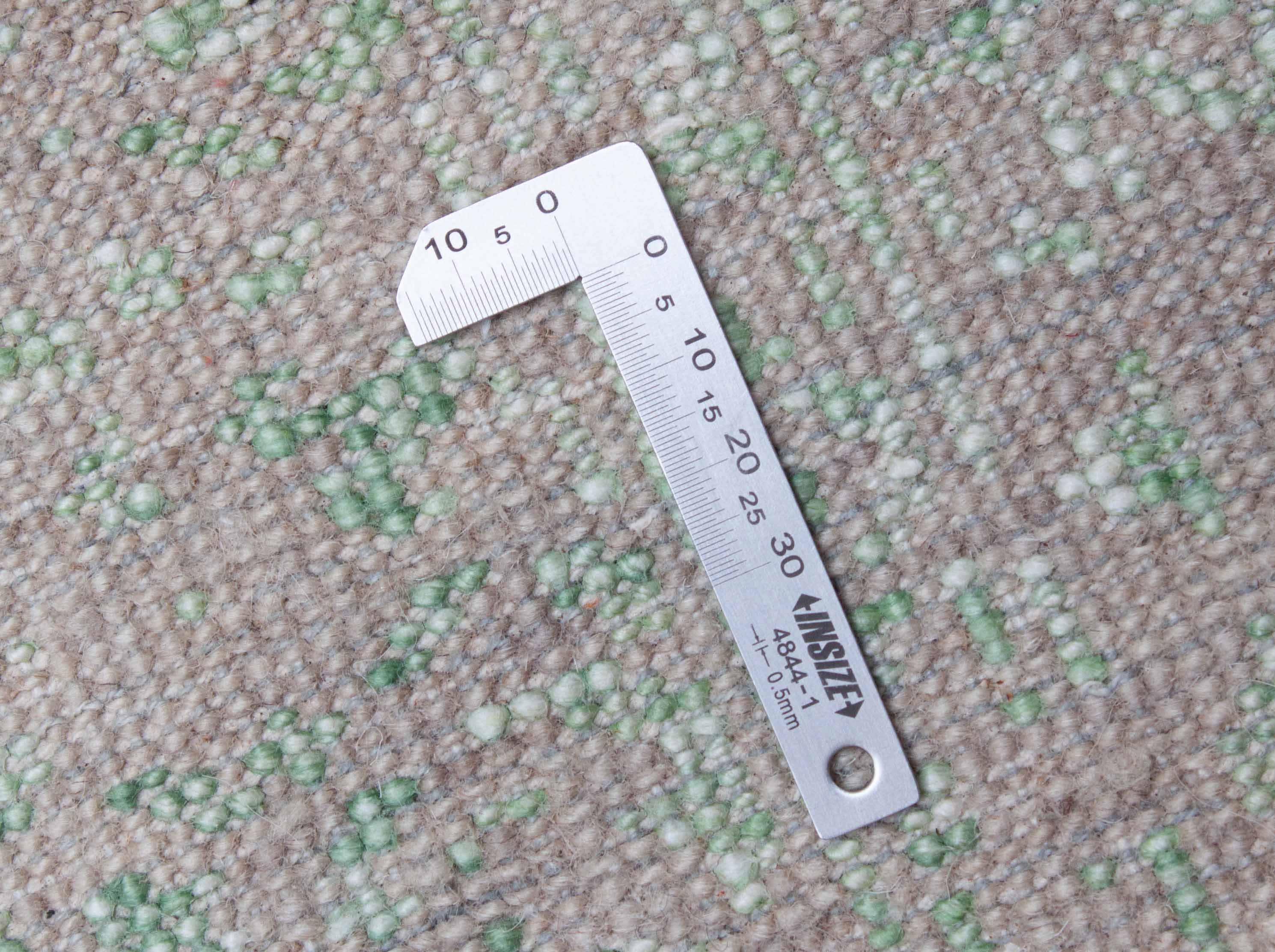 Eine Fotoaufnahme eines New Teheran Teppichs.