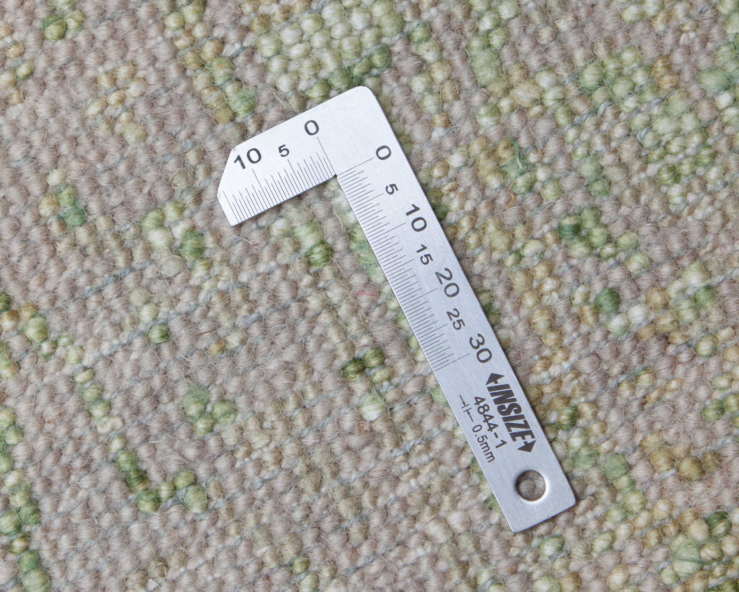 Eine Fotoaufnahme eines New Teheran Teppichs.