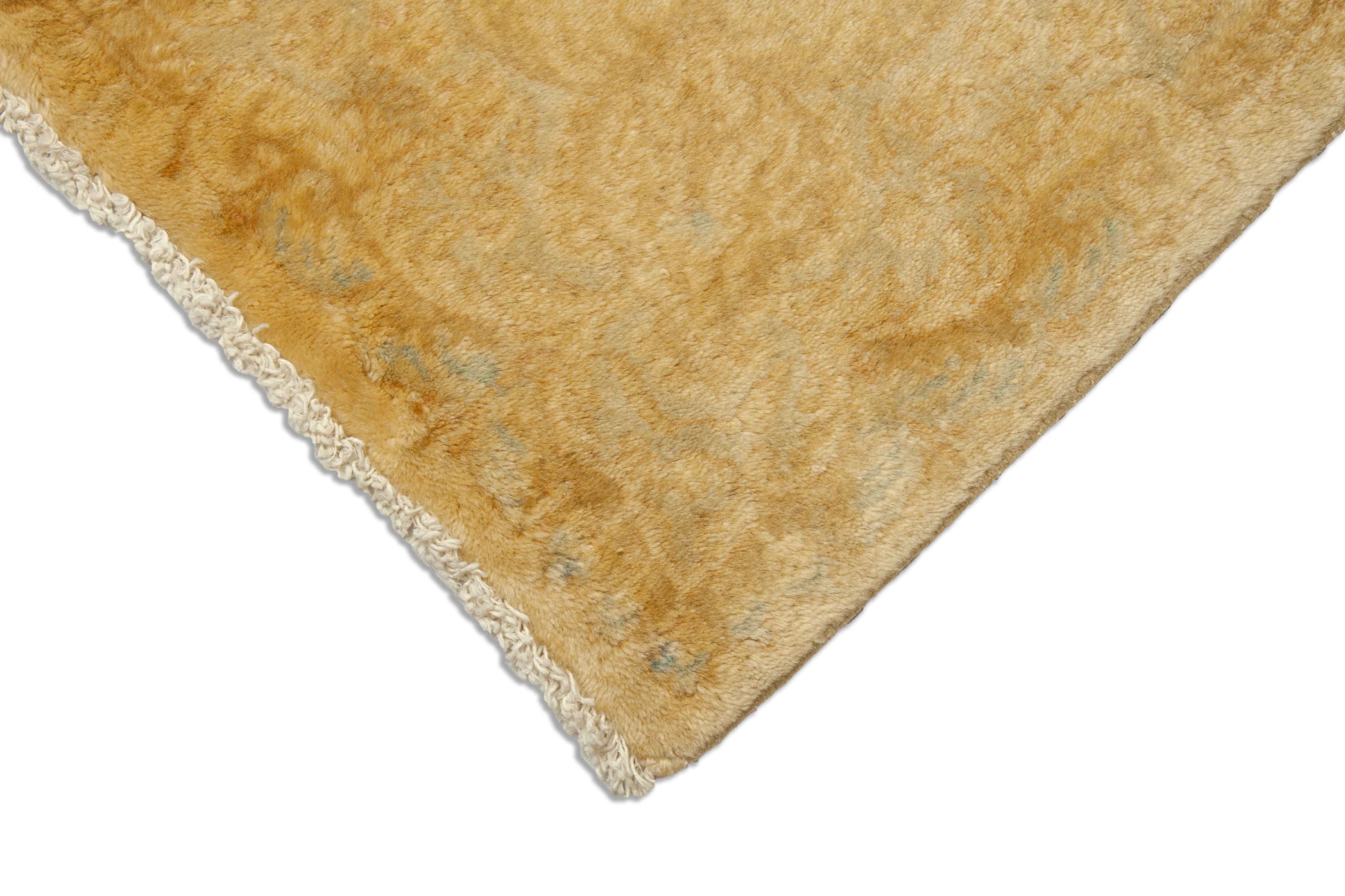 Eine Fotoaufnahme eines Yazd Teppichs.