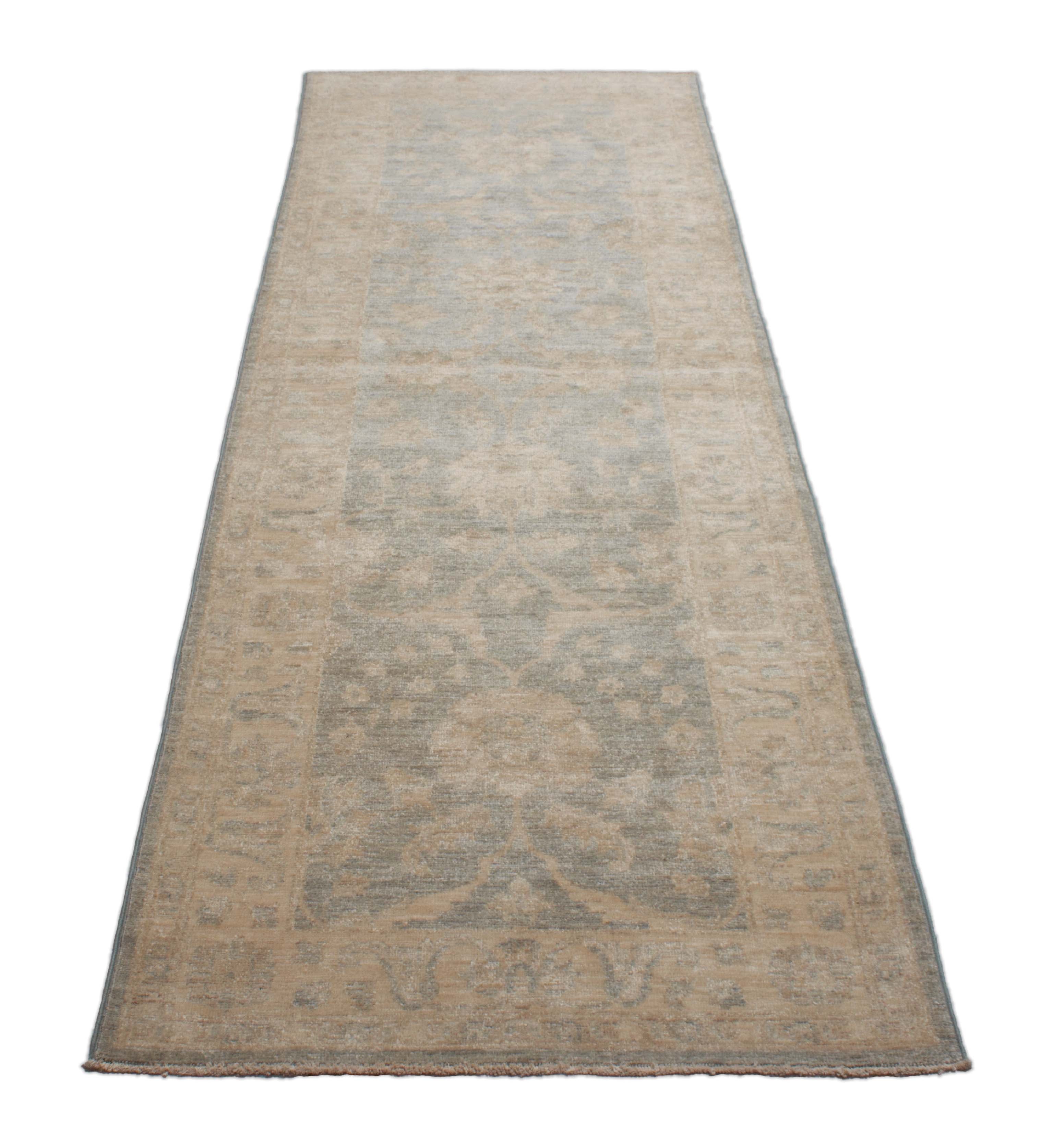 Eine Fotoaufnahme eines Farahan Teppichs.