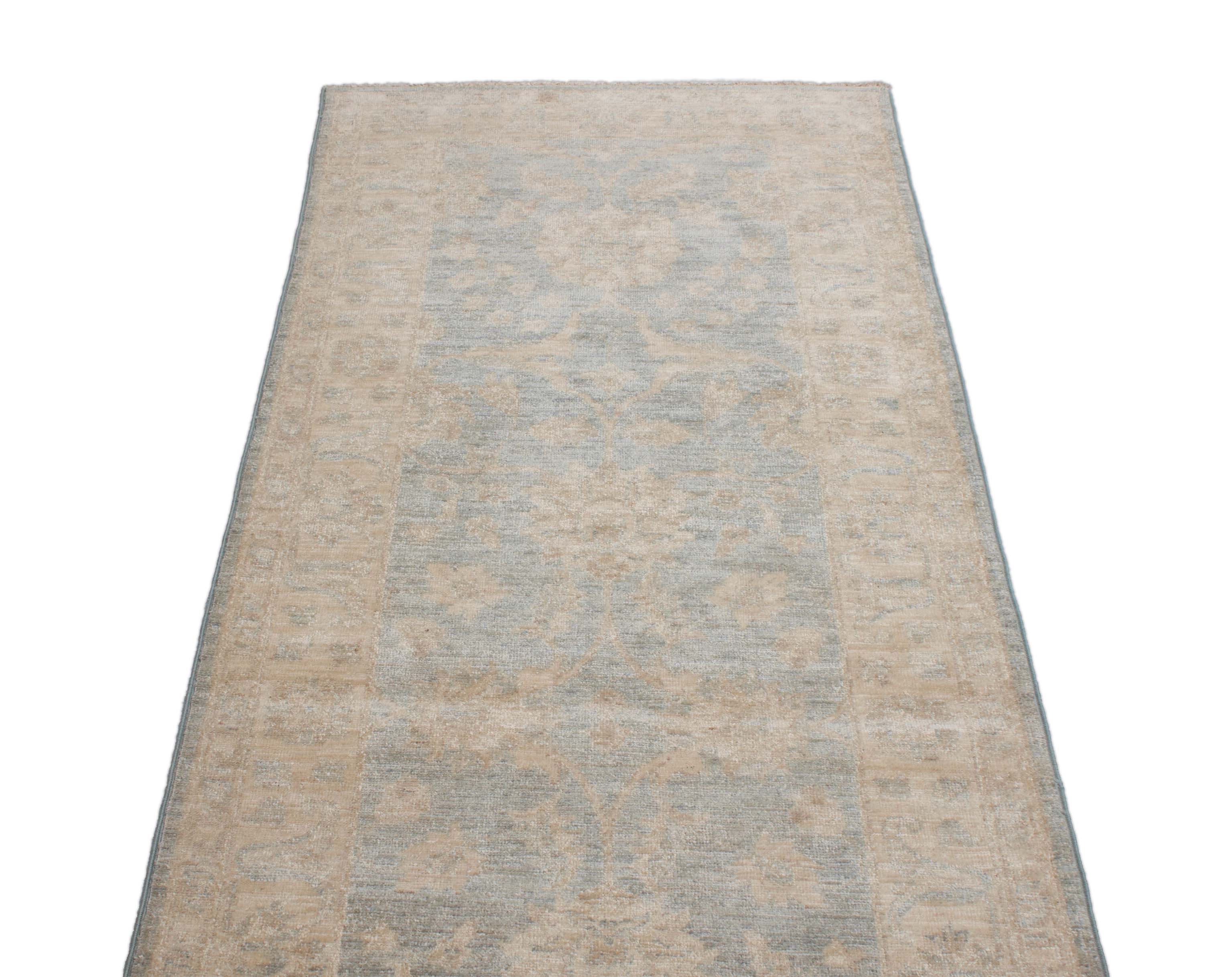 Eine Fotoaufnahme eines Farahan Teppichs.