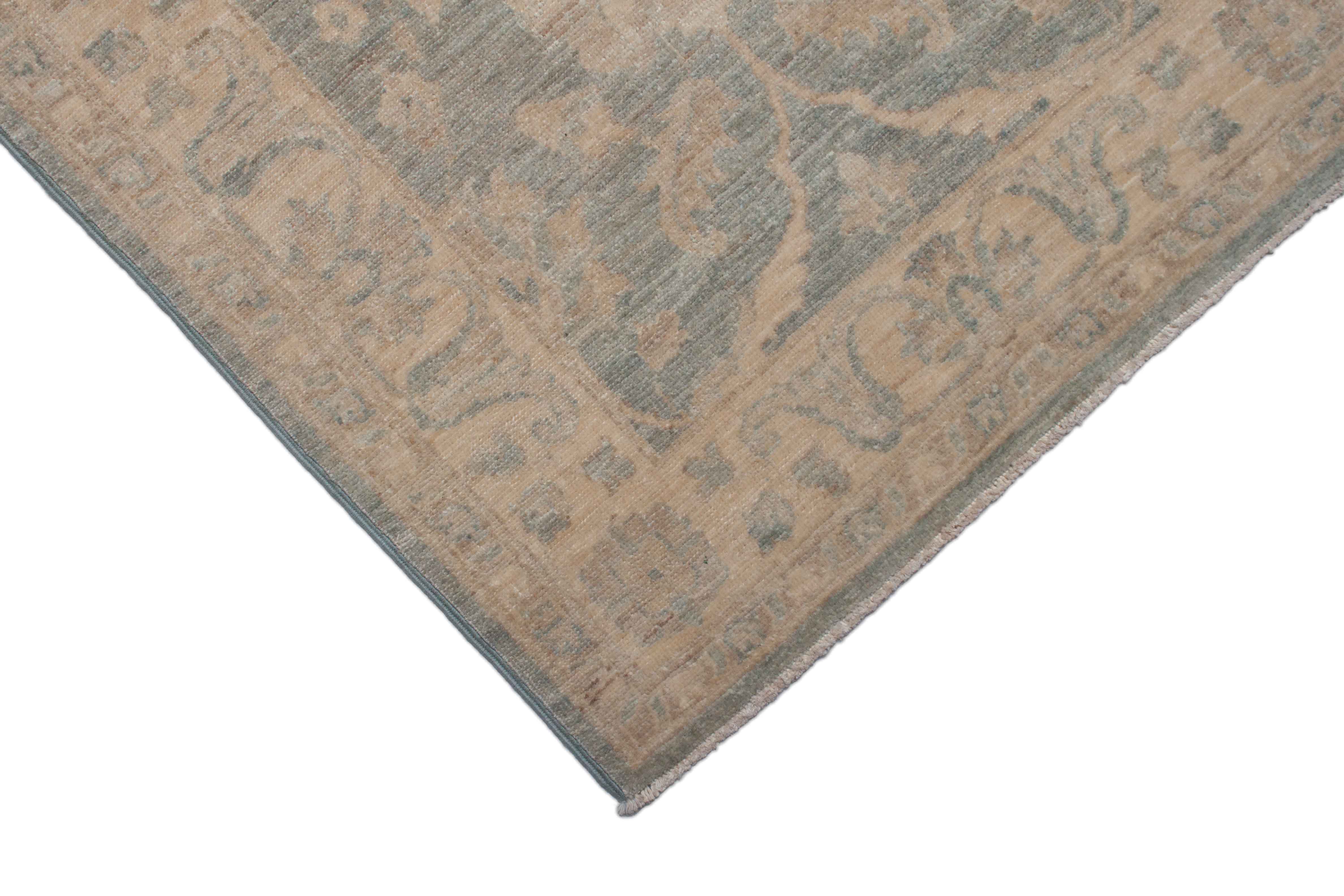 Eine Fotoaufnahme eines Farahan Teppichs.