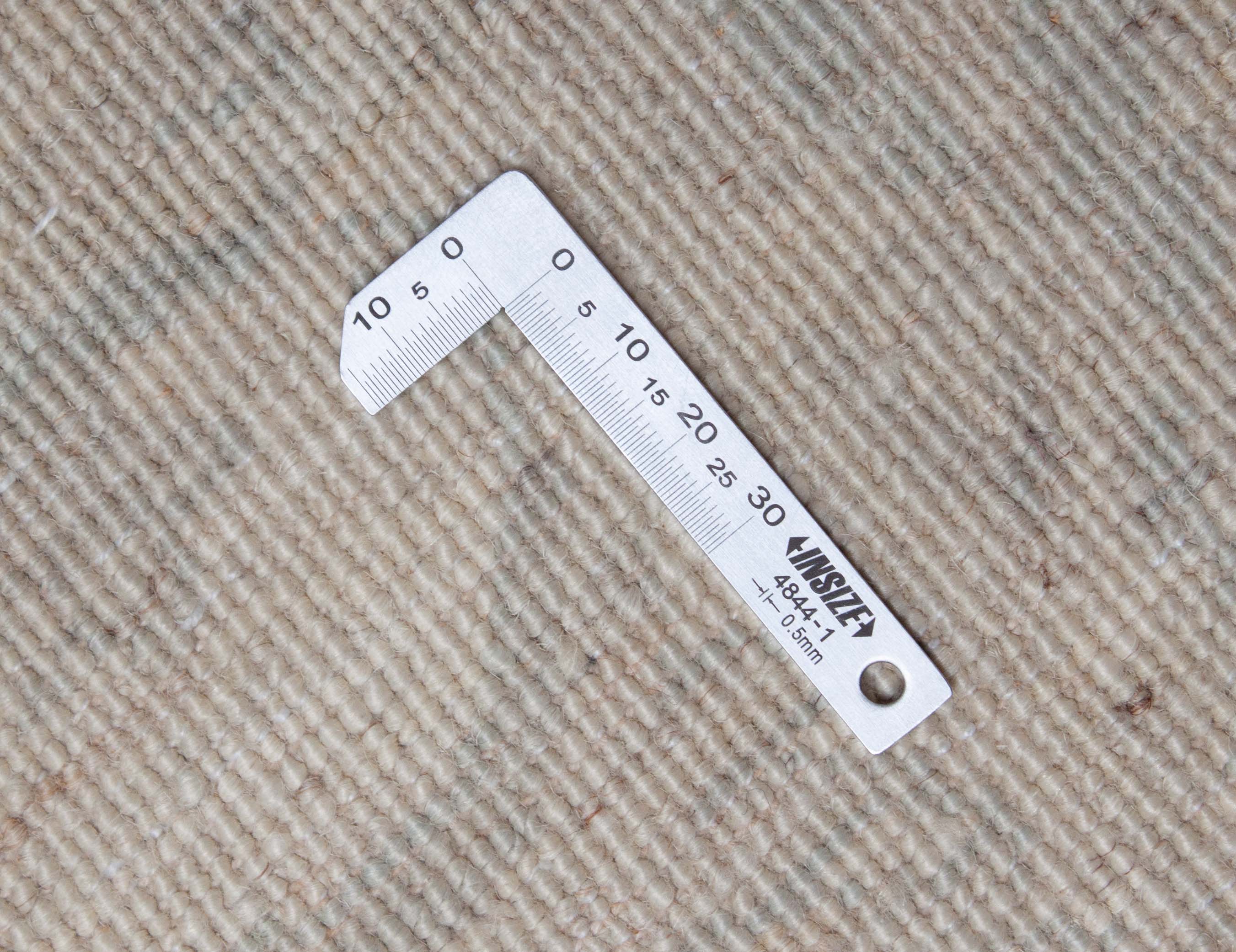 Eine Fotoaufnahme eines Farahan Teppichs.