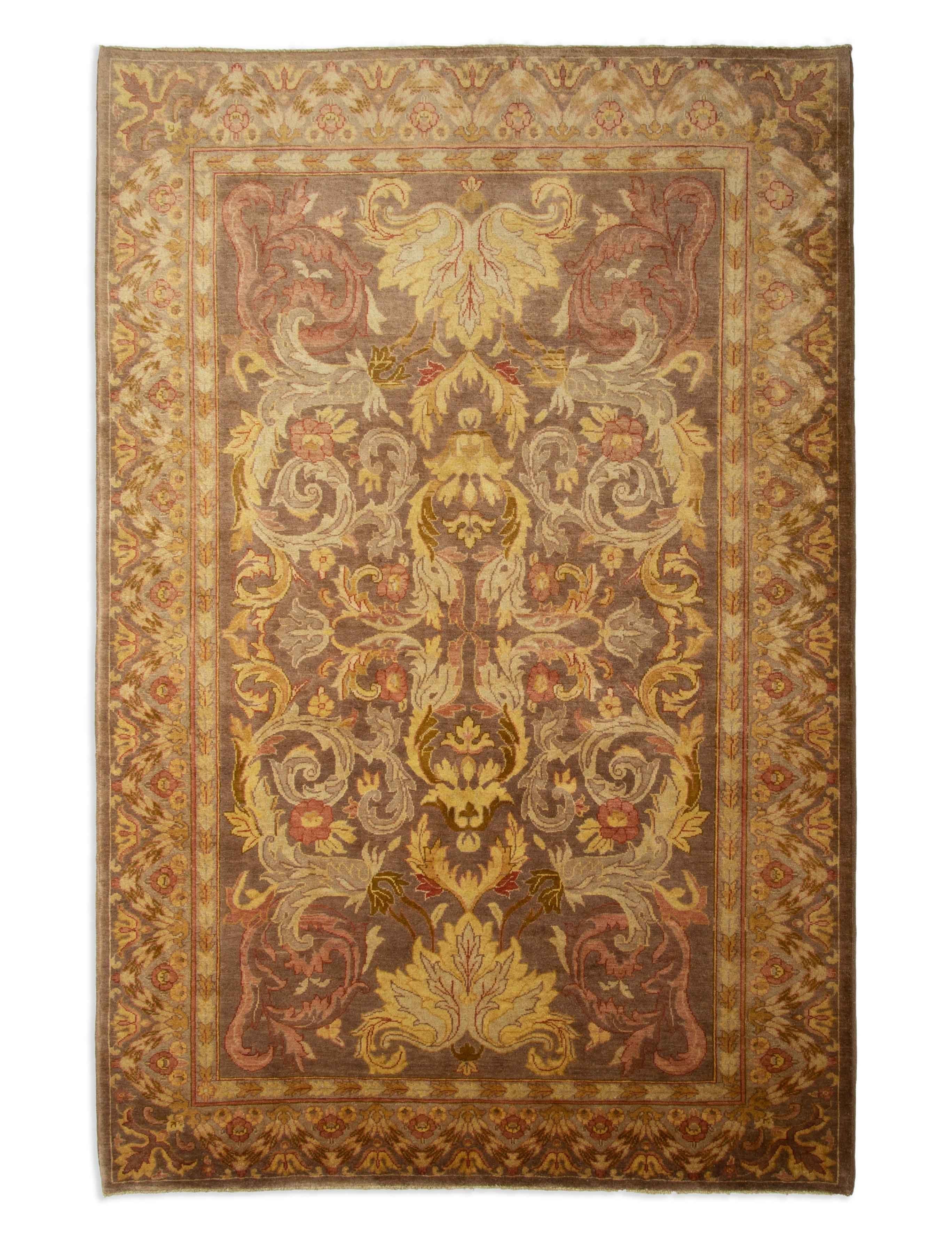 Eine Fotoaufnahme eines Ziegler Teppichs.