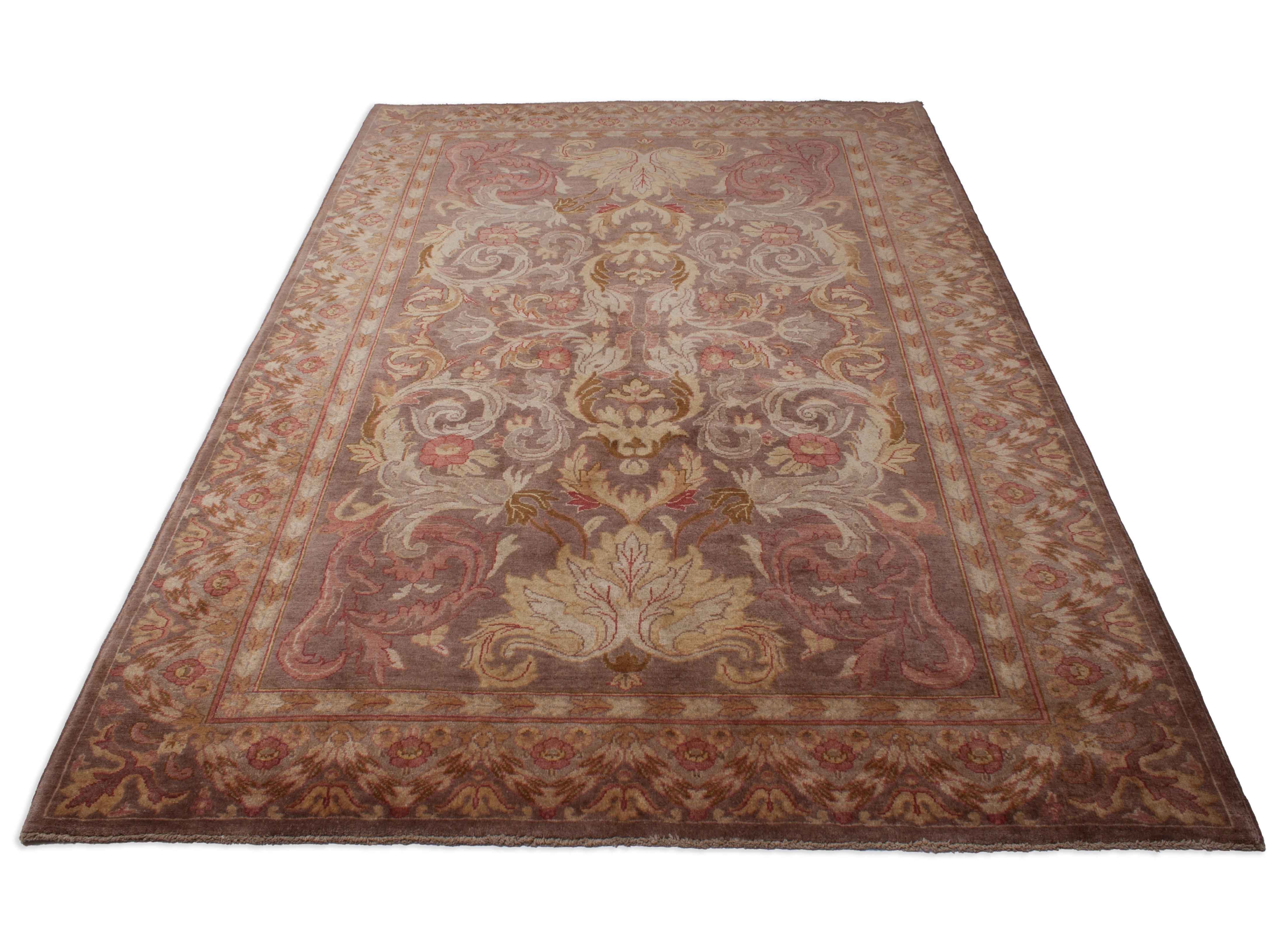 Eine Fotoaufnahme eines Ziegler Teppichs.