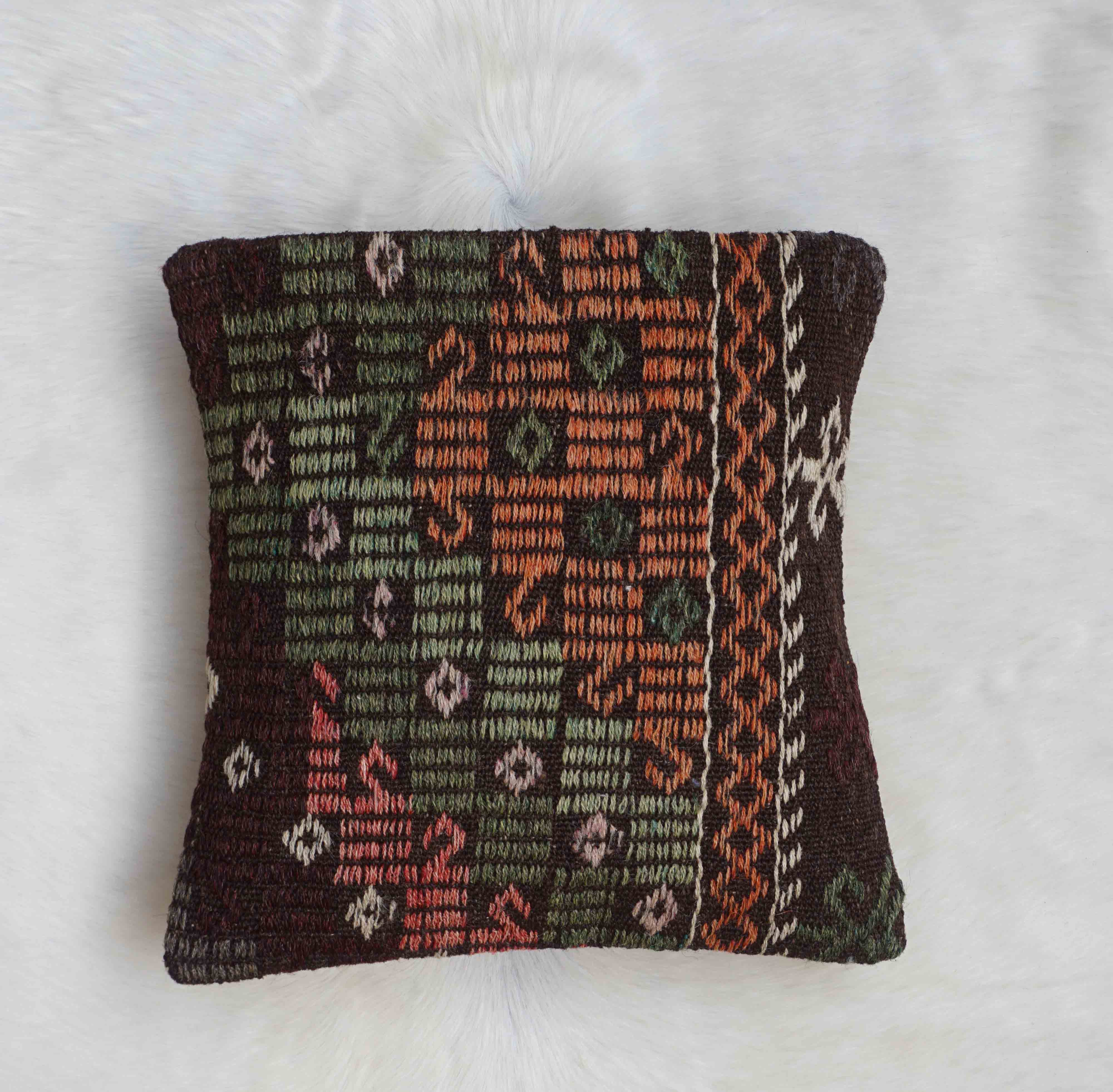 Kelim Kissen | 40 cm x 40 cm | Nr. K1198
