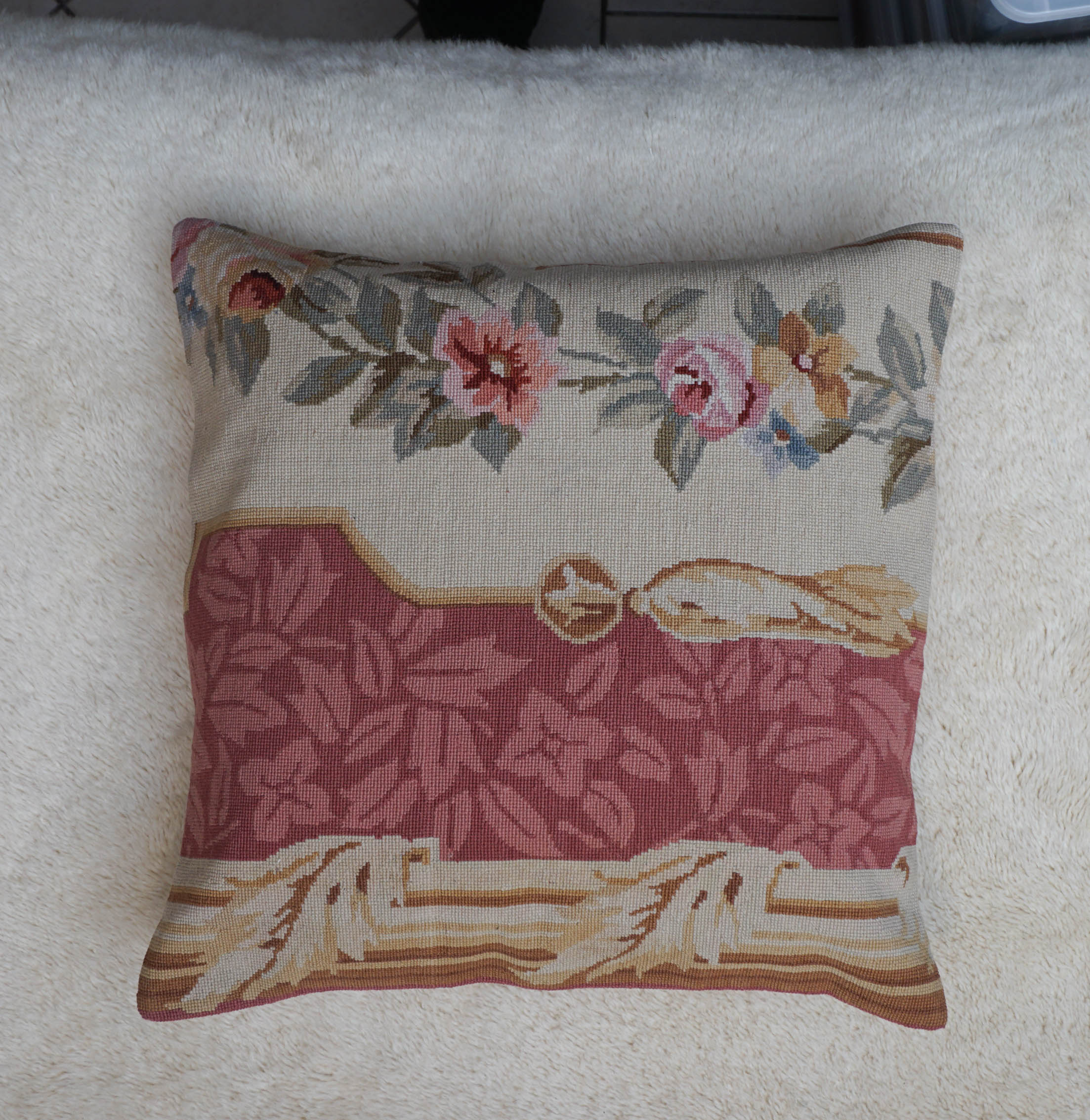 Aubusson Kissen | 60 cm x 60 cm | Nr. K_6137