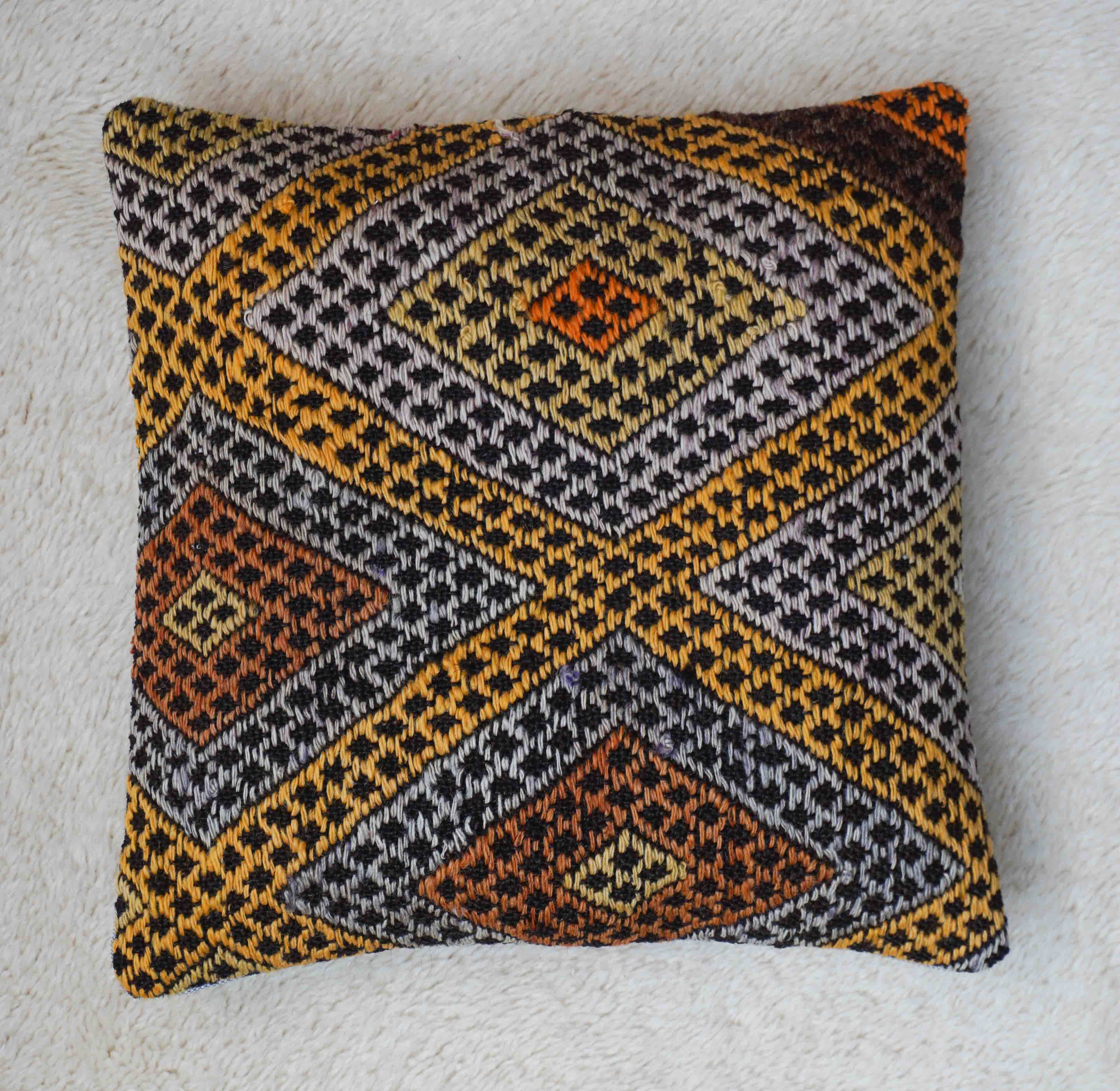 Kelim Kissen | 40 cm x 40 cm | Nr. K_6574