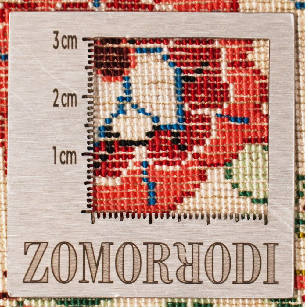 Ghom aus reiner Seide | 100 cm x 100 cm | Nr. Z-1257