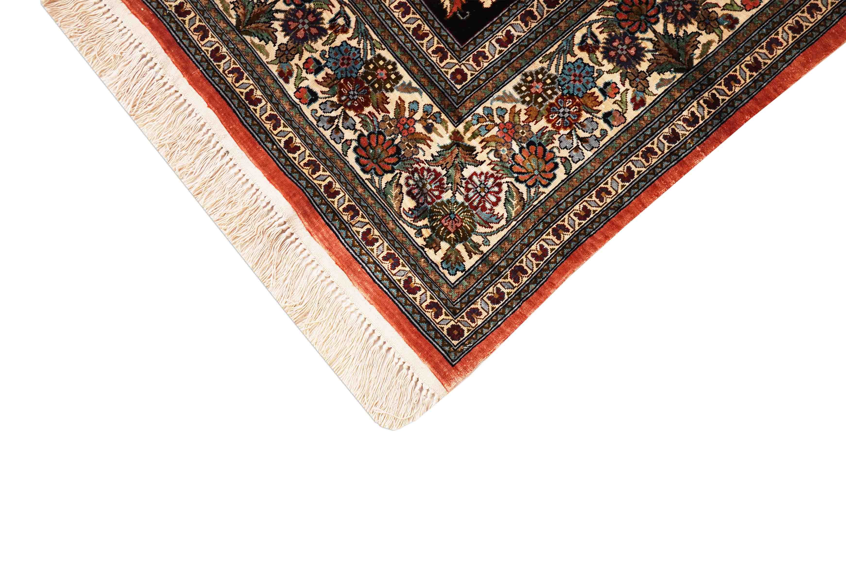 Chinesischer Hereke aus reiner Seide | 183 cm x 123 cm | Nr. Z-1319