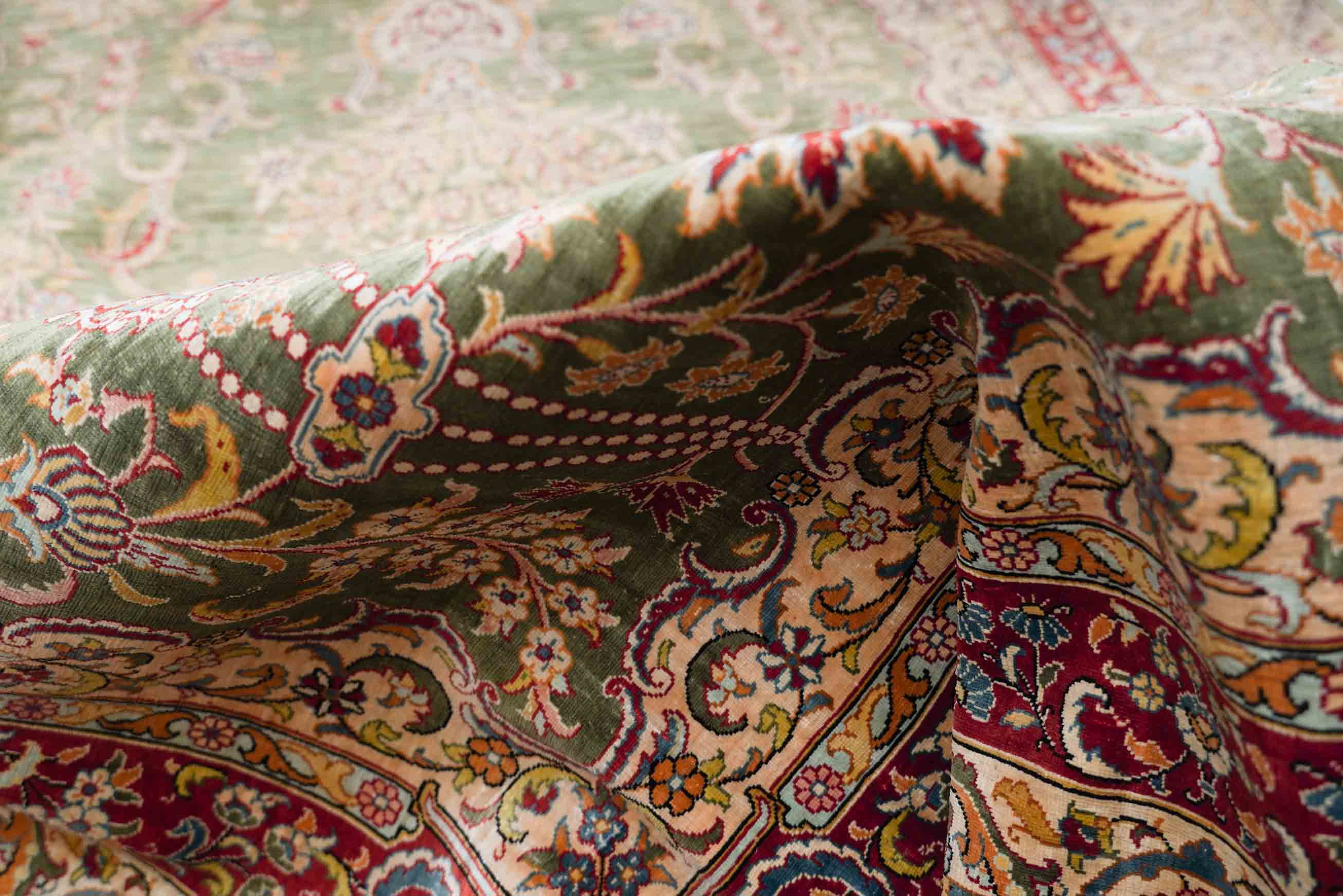 Hereke aus reiner Seide | 130 cm x 86 cm | Nr. Z-131