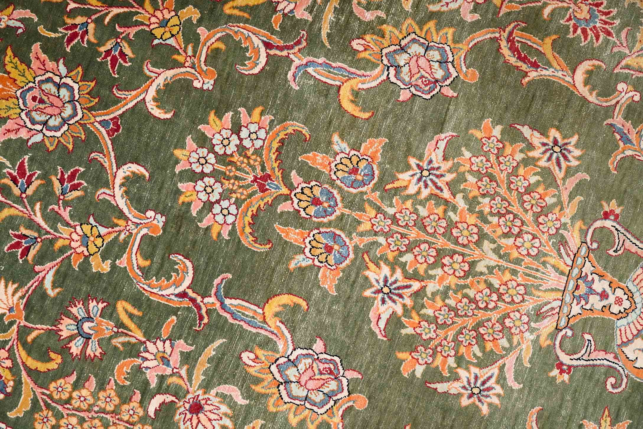 Hereke aus reiner Seide | 130 cm x 86 cm | Nr. Z-131