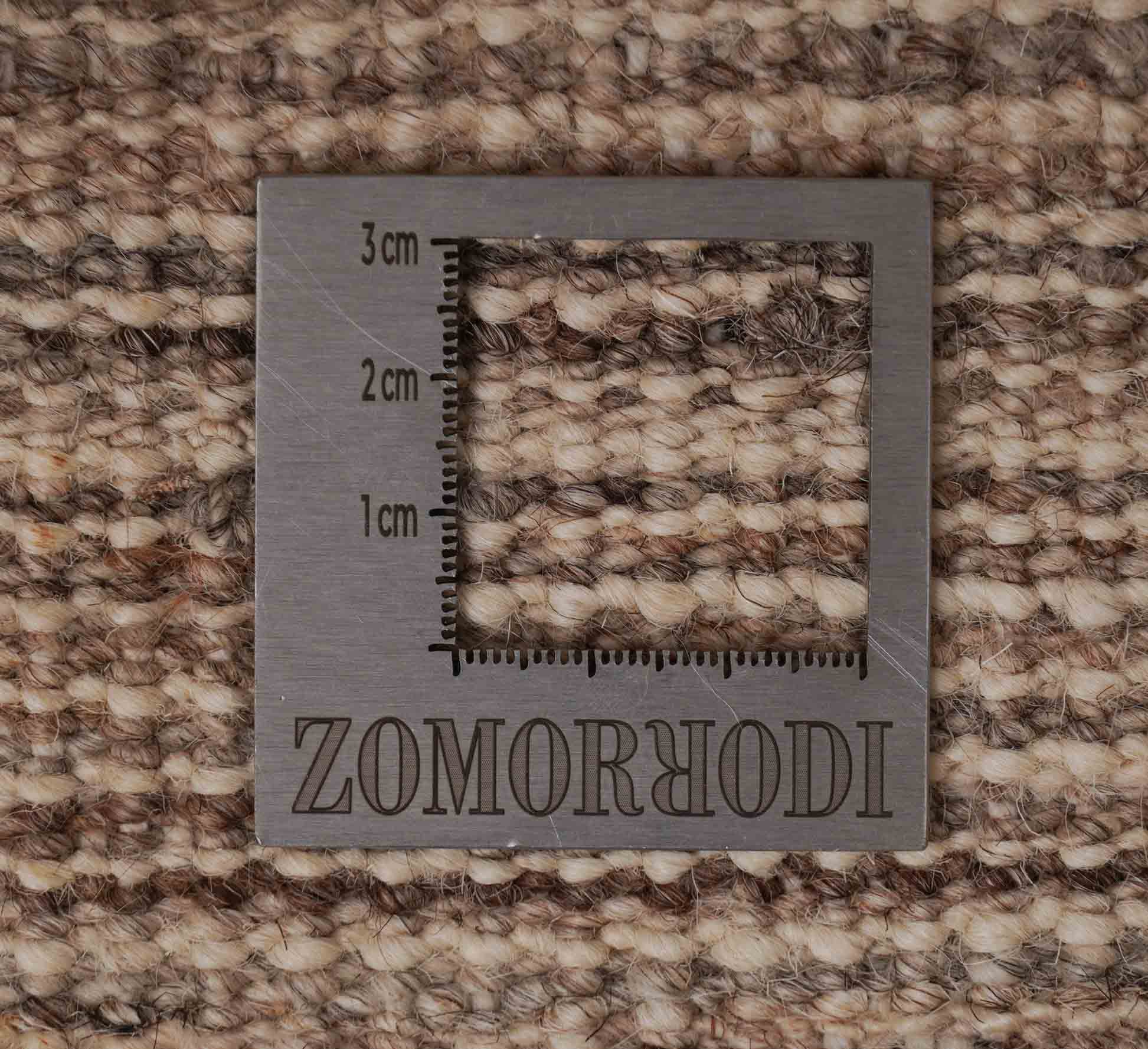 Beni Berber Teppich gestreit in beige und 363 cm x 281 cm groß