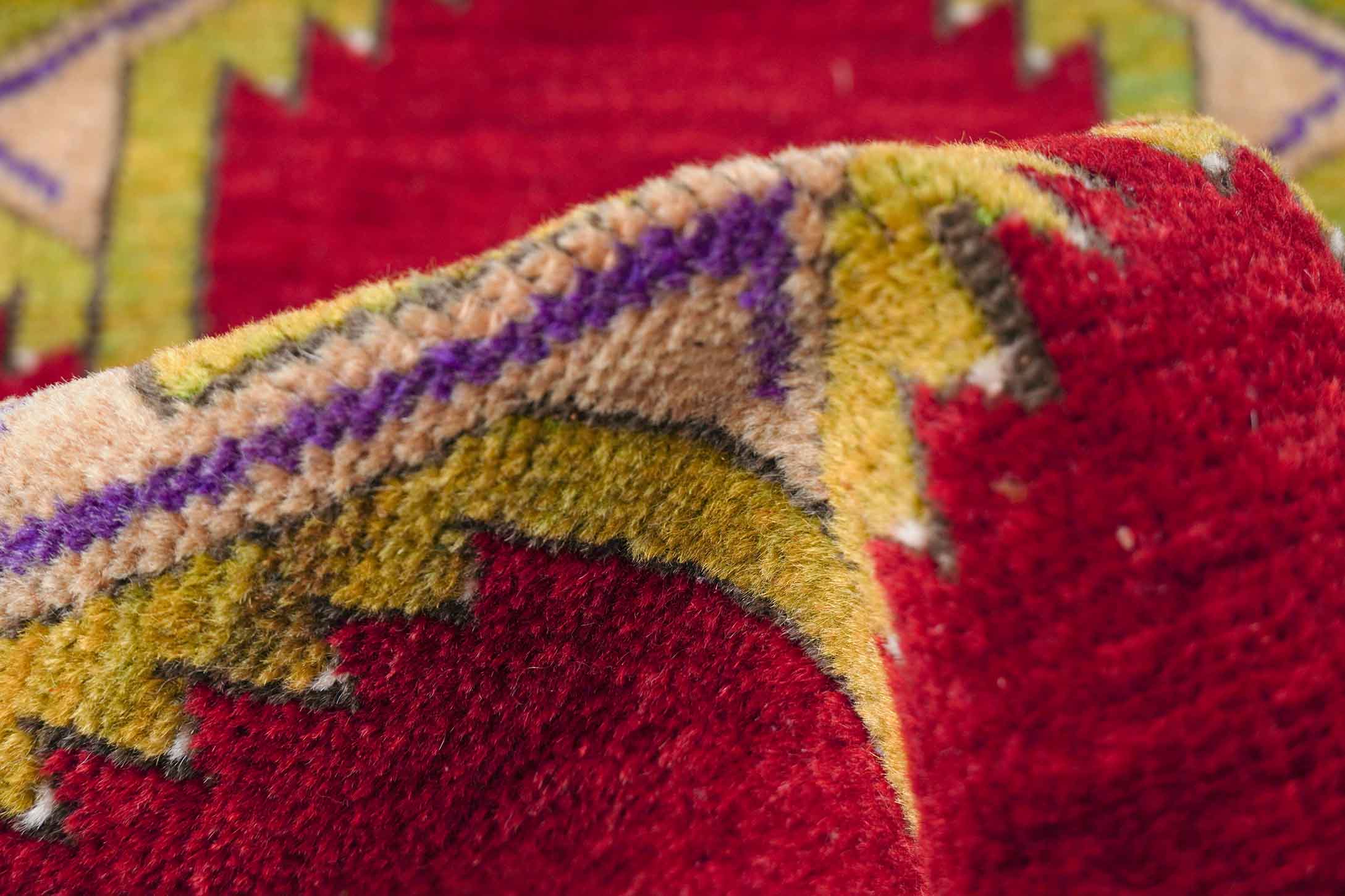 Alter Türkischer Orientteppich | 94 cm x 51 cm | Nr. Z-1375