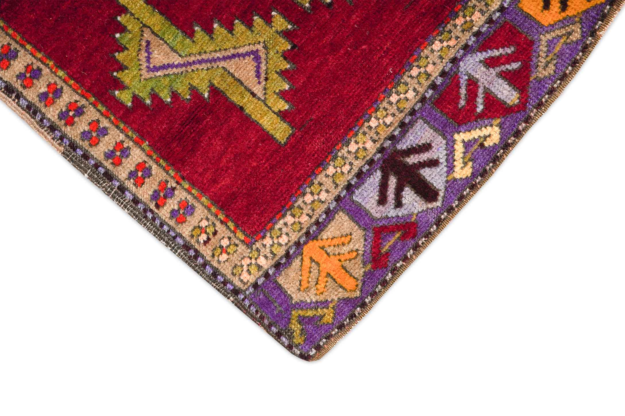 Alter Türkischer Orientteppich | 94 cm x 51 cm | Nr. Z-1375