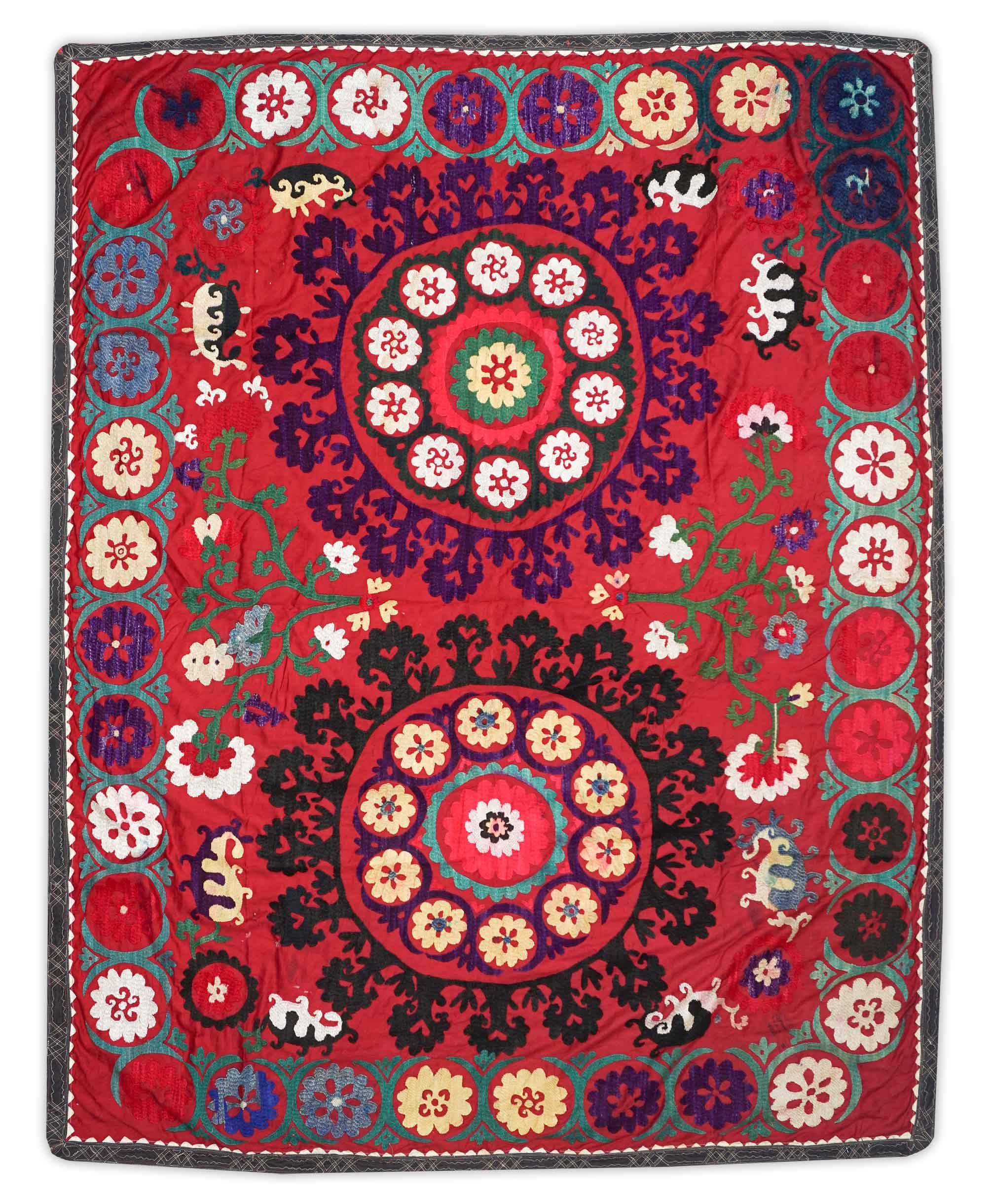 Alter Suzani | 187 cm x 150 cm | Nr. Z-1378