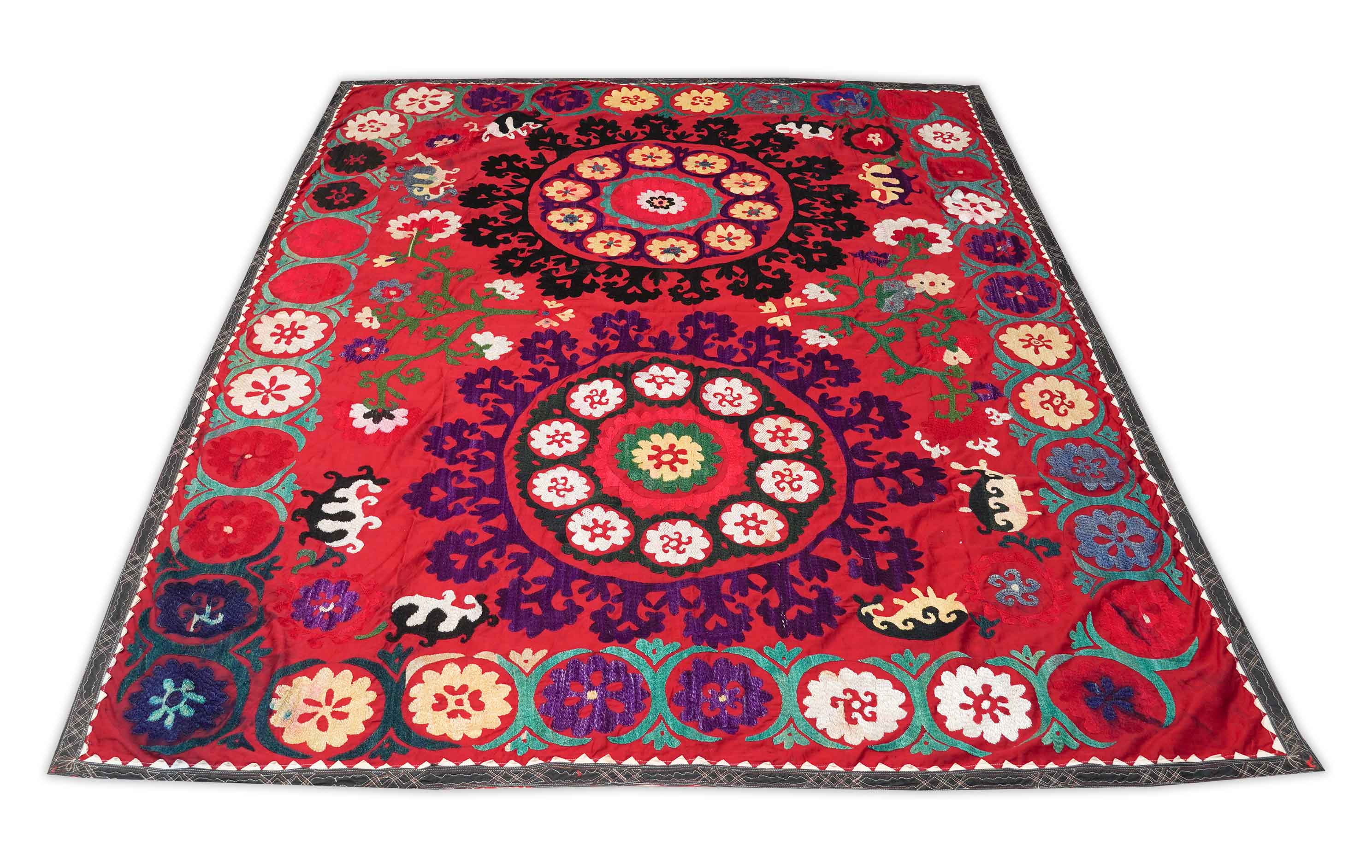 Alter Suzani | 187 cm x 150 cm | Nr. Z-1378