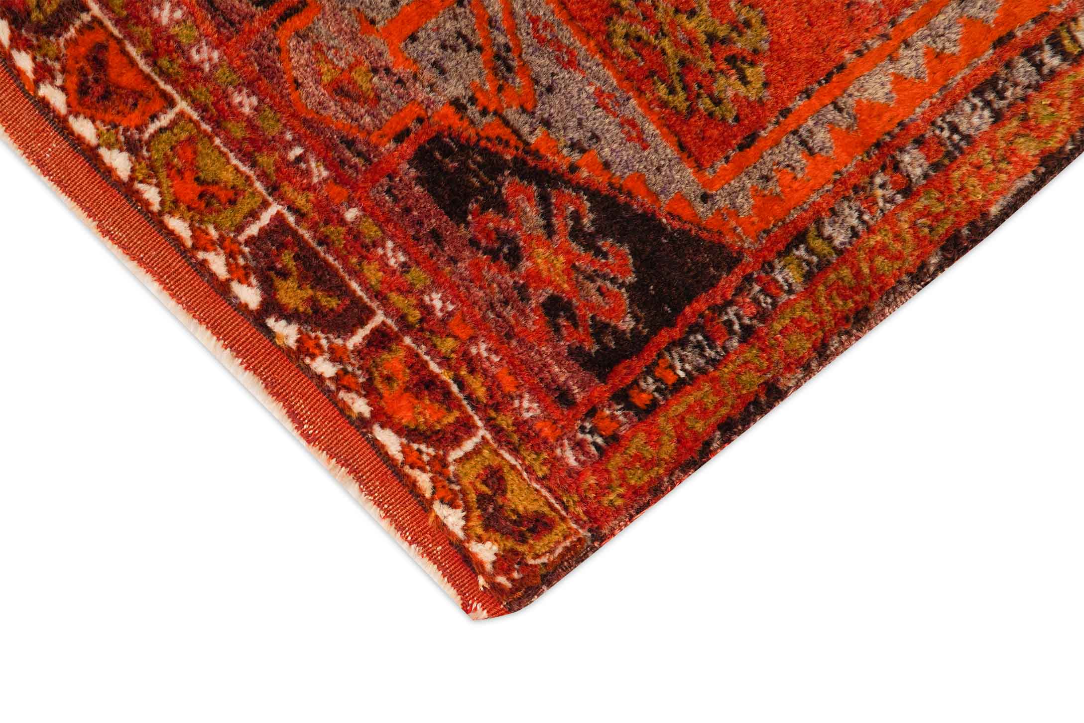 Alter Türkischer Orientteppich | 88 cm x 53 cm | Nr. Z-1416