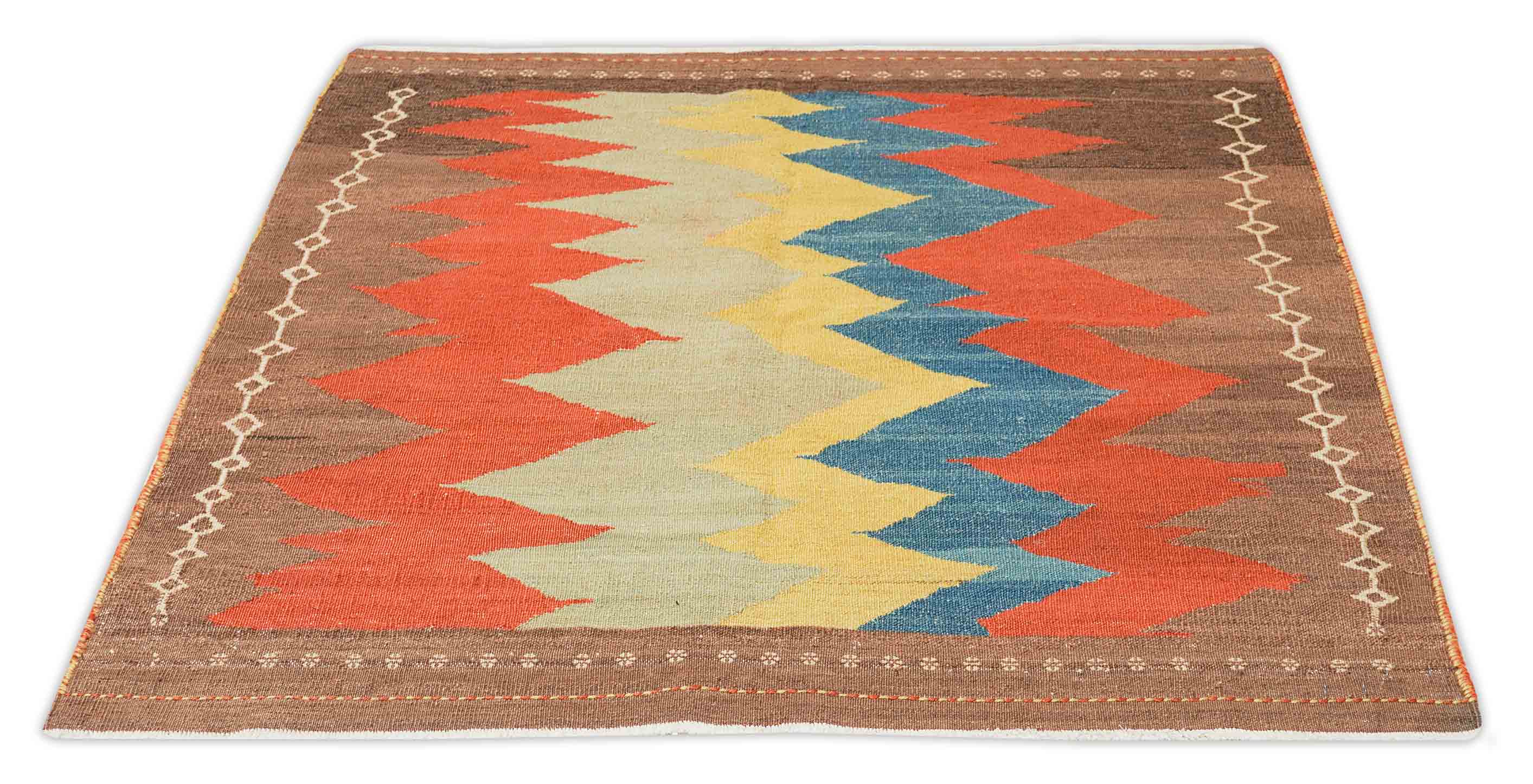 Kelim | 120 cm x 116 cm | Nr. Z-1444