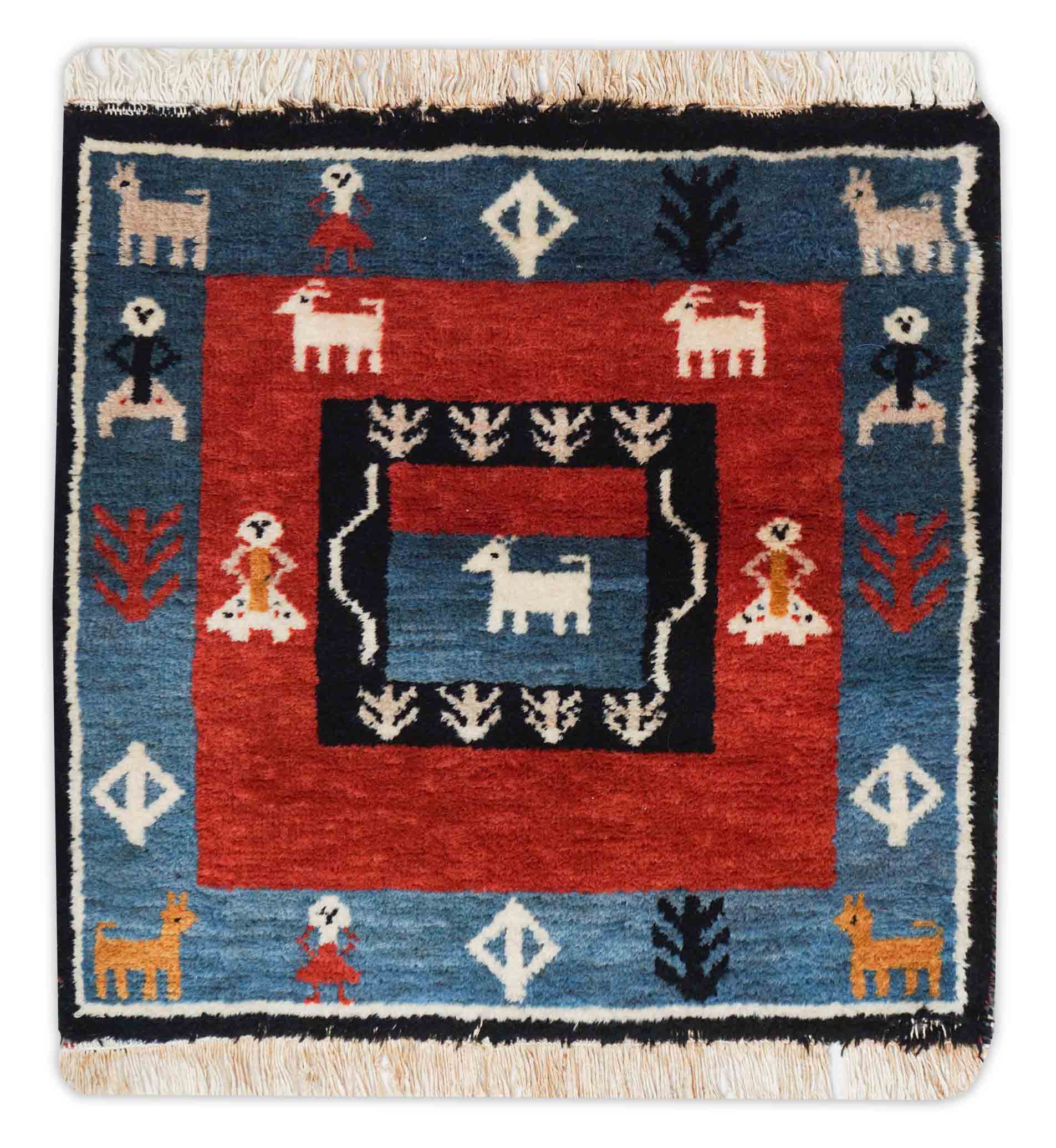 Gabbeh | 80 cm x 80 cm | Nr. Z-1457